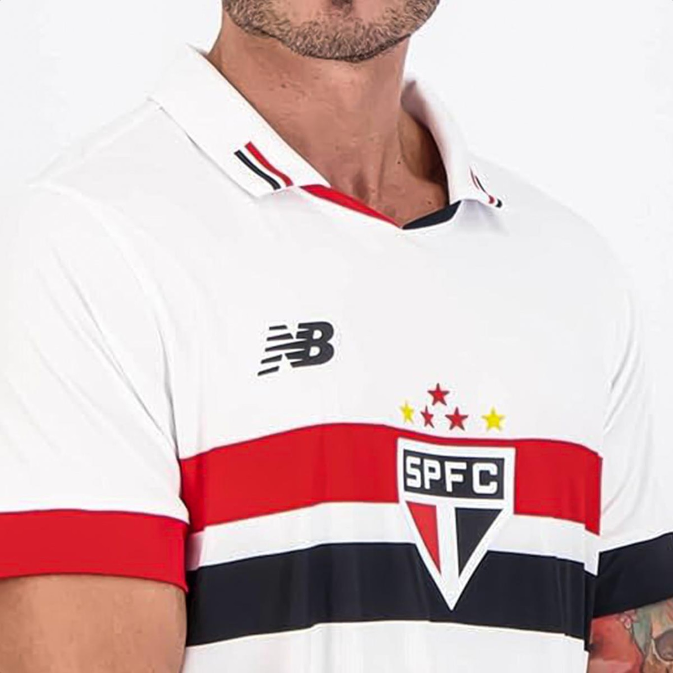 Camiseta do São Paulo 2024 New Balance Spfc - Masculina - Foto 5