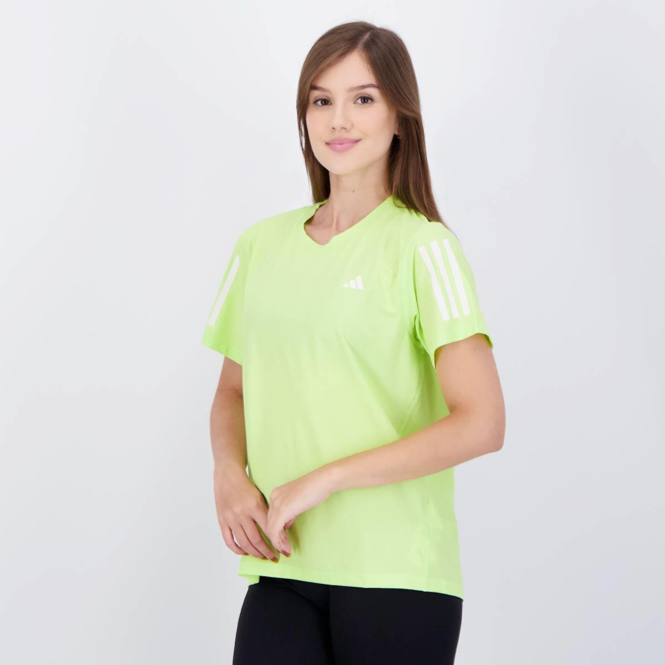 Camiseta adidas Own The Run Base - Feminina - Foto 3