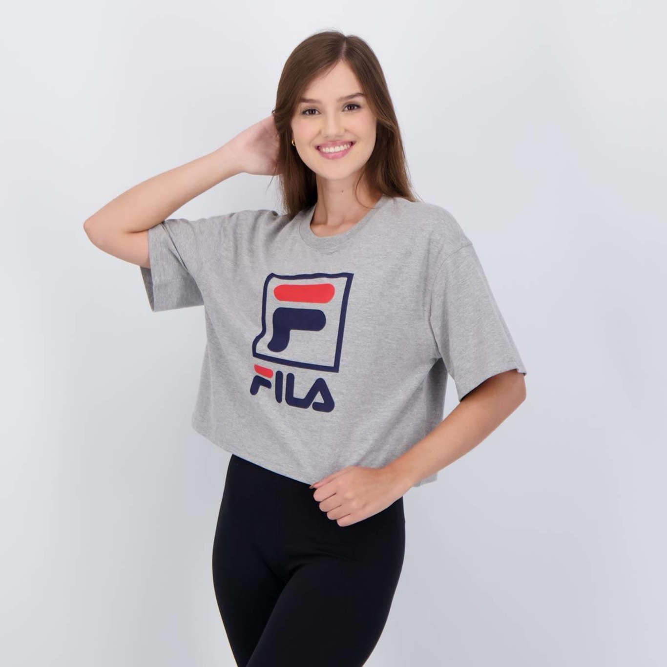 Cropped Fila Stack New - Feminino - Foto 3