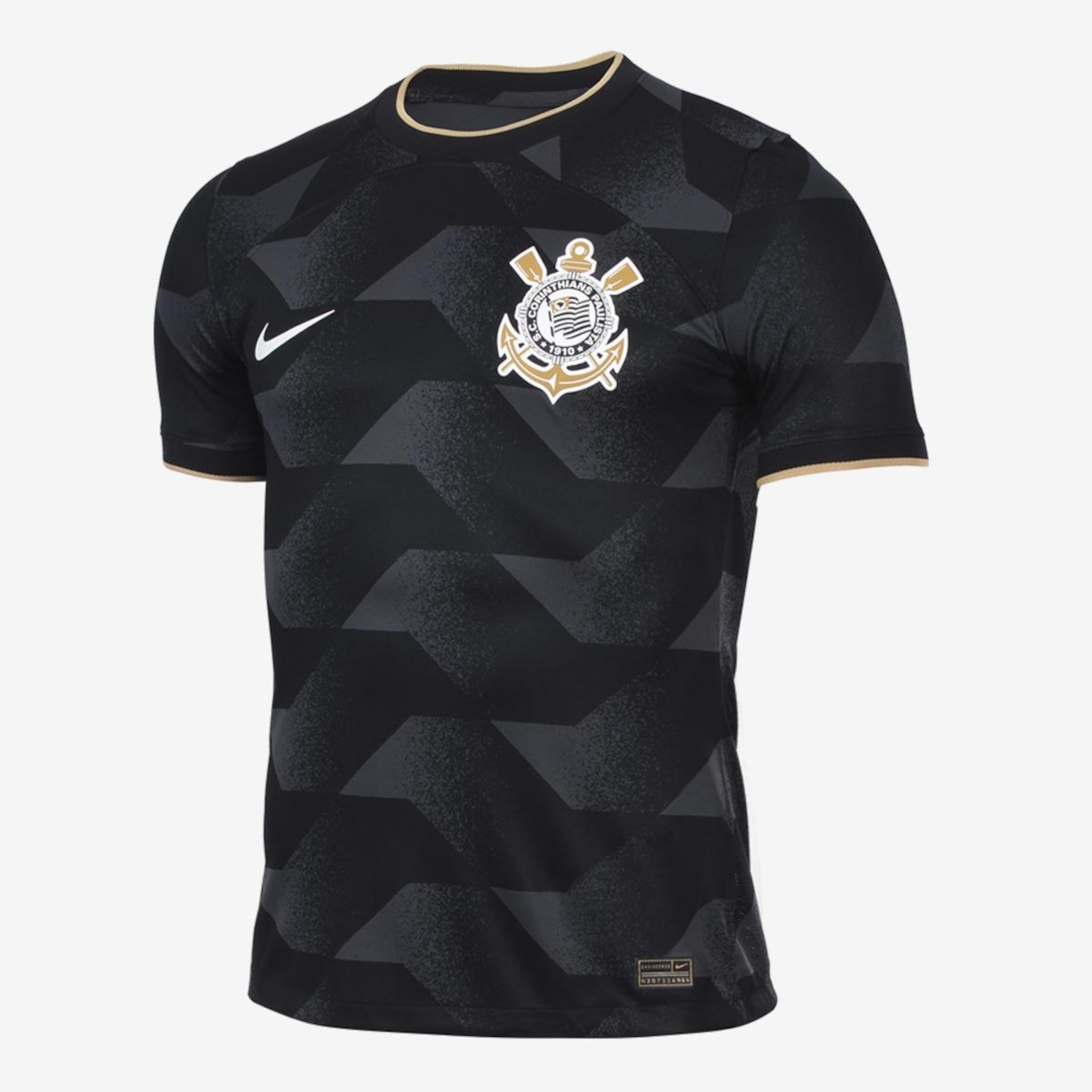 Camisa do Corinthians Foundation Nike - Masculina - Foto 1