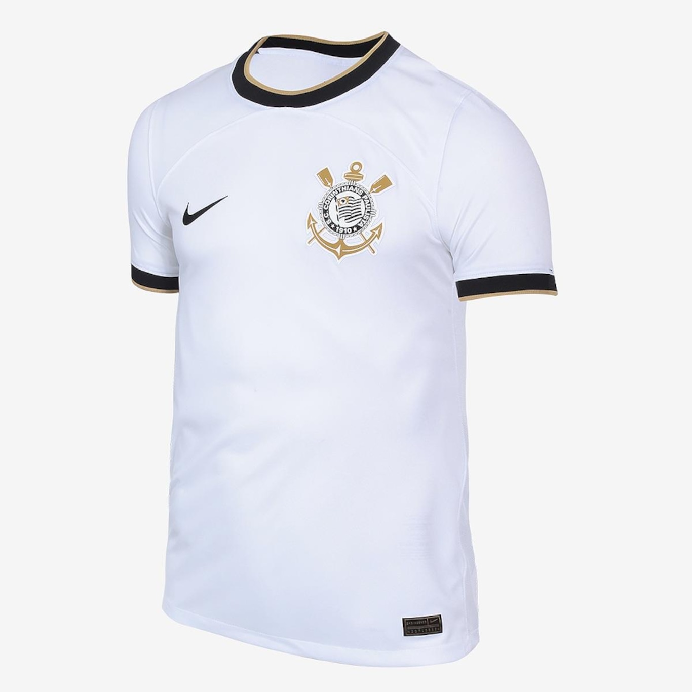 Camisa do Corinthians Dri-Fit Foundation Nike - Masculina - Foto 1