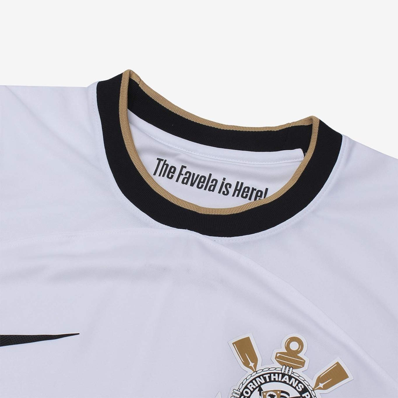 Camisa do Corinthians Dri-Fit Foundation Nike - Masculina - Foto 6