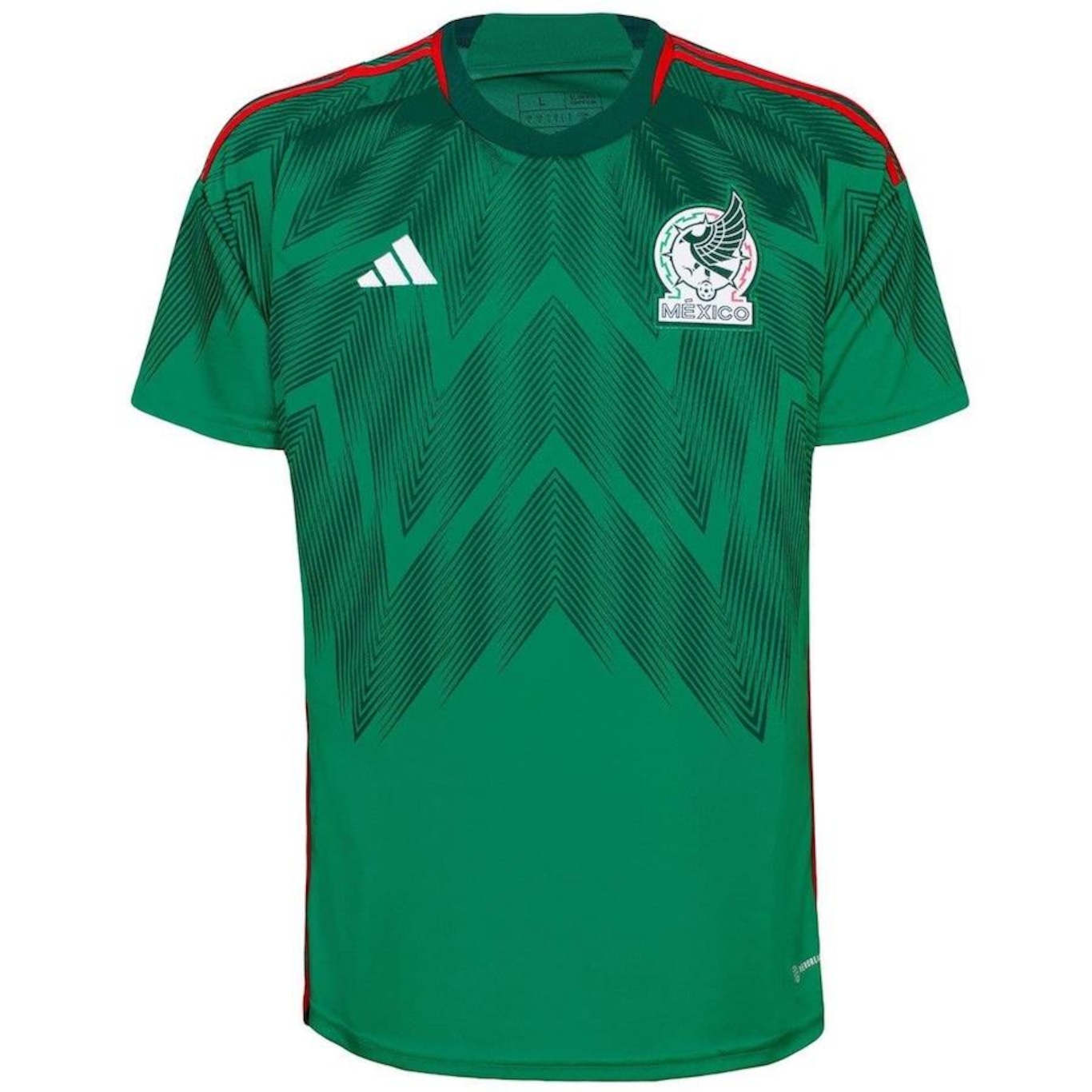 Camisa México I adidas - Masculina - Foto 1