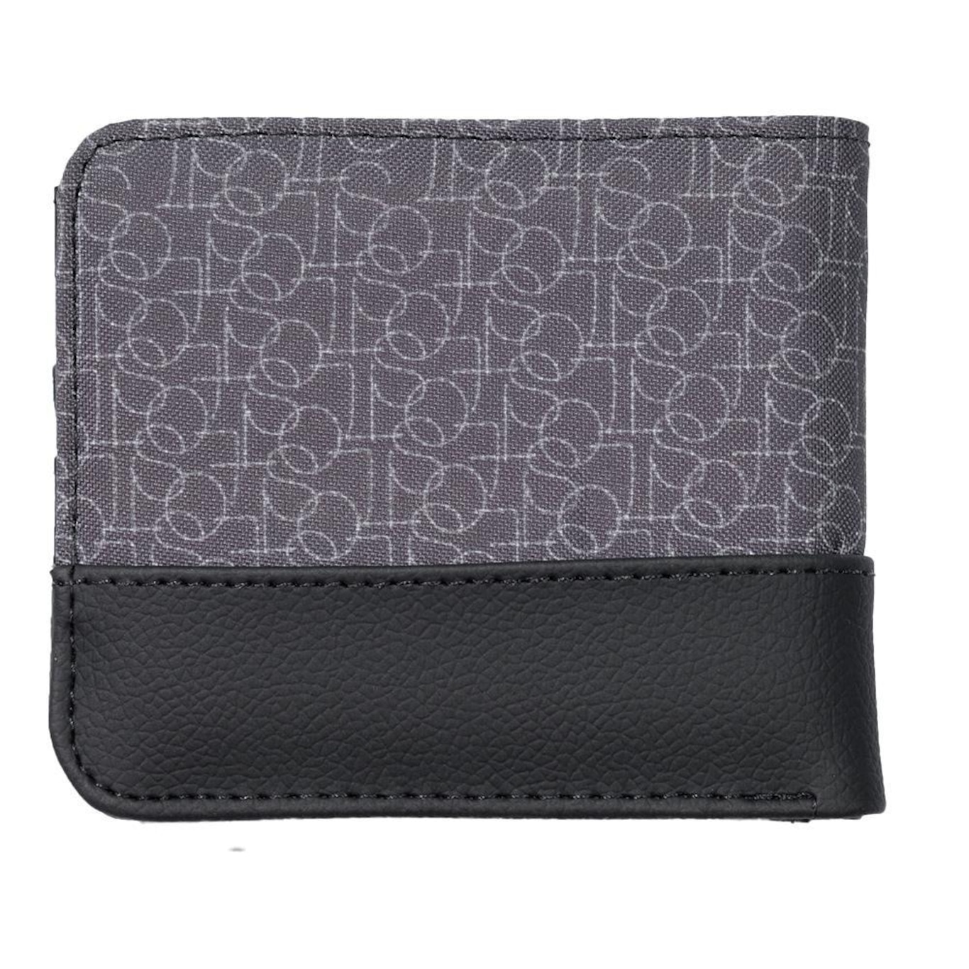 Carteira Lost Wallet Printed Sm25 Preto - Foto 3