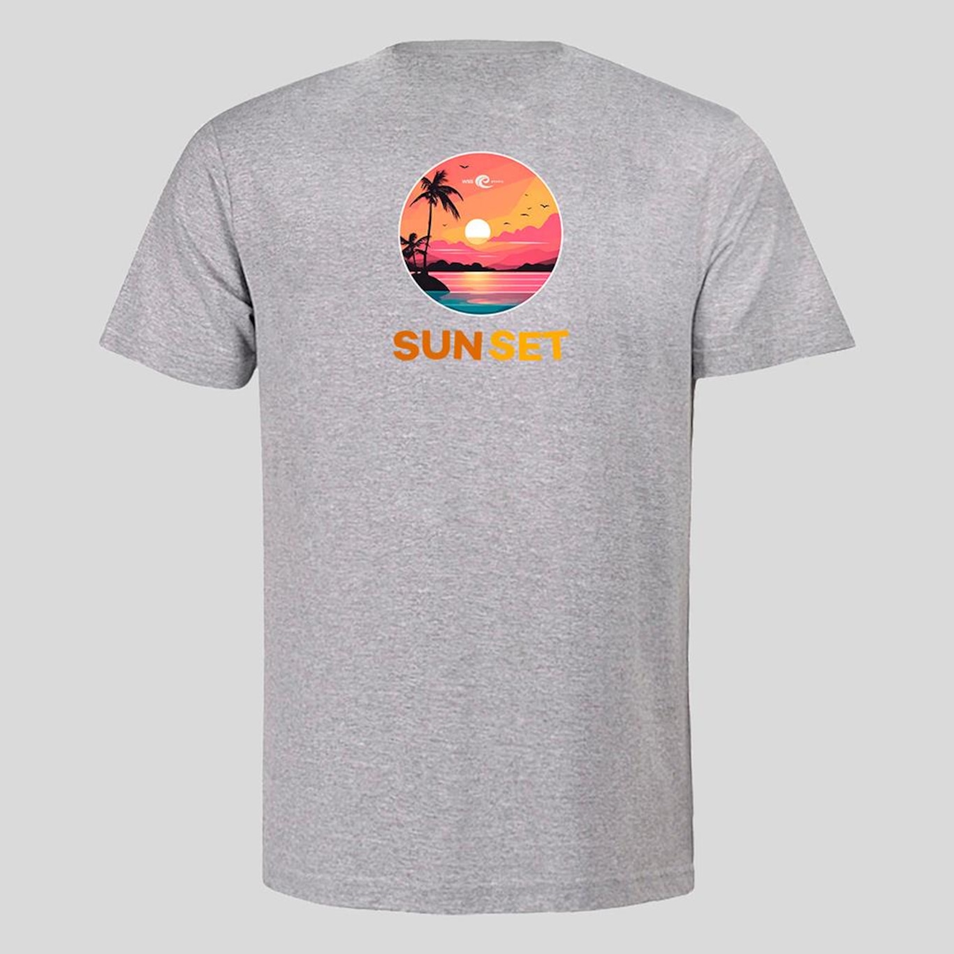 Camiseta Plus Size Wss Sunset Back Prime - Masculina - Foto 2