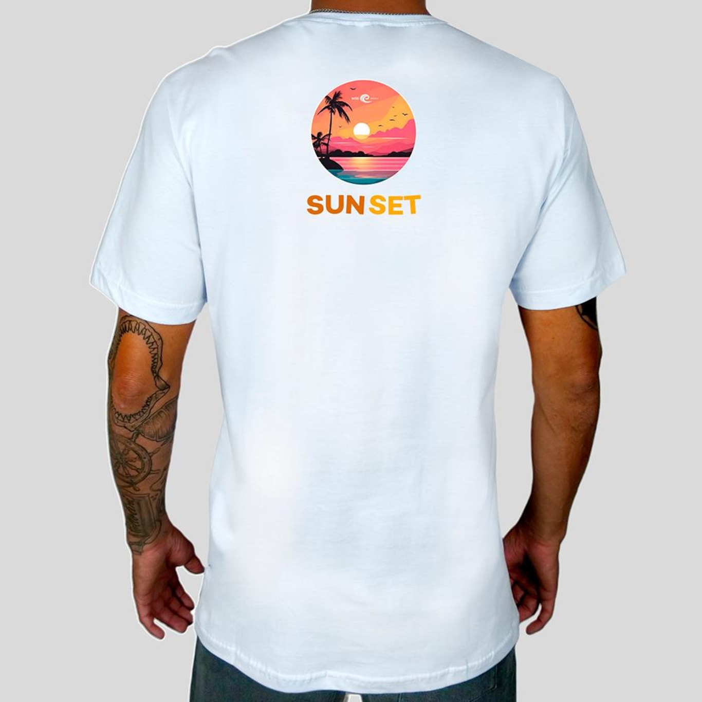 Camiseta Wss Sunset Back Prime - Masculina - Foto 3