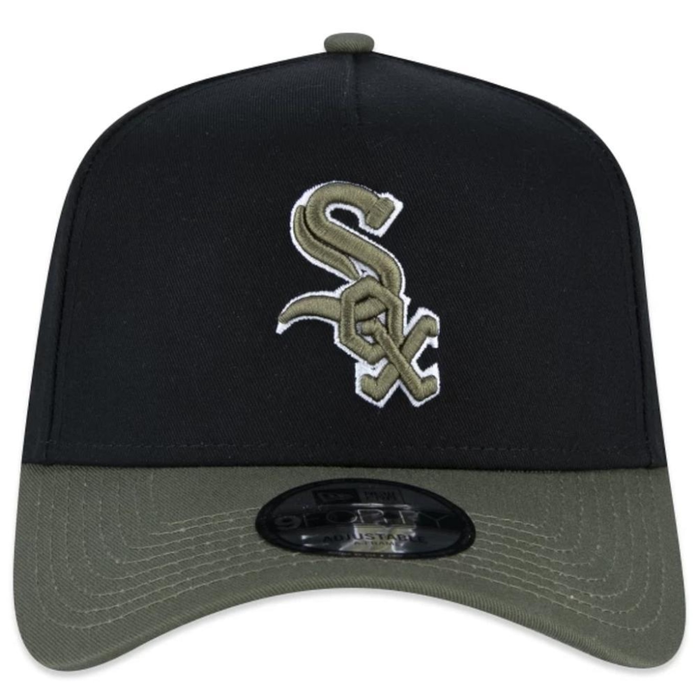 Boné Aba Curva New Era 940 A-Frame Chicago White Sox Dual Color - Snapback - Adulto - Foto 3