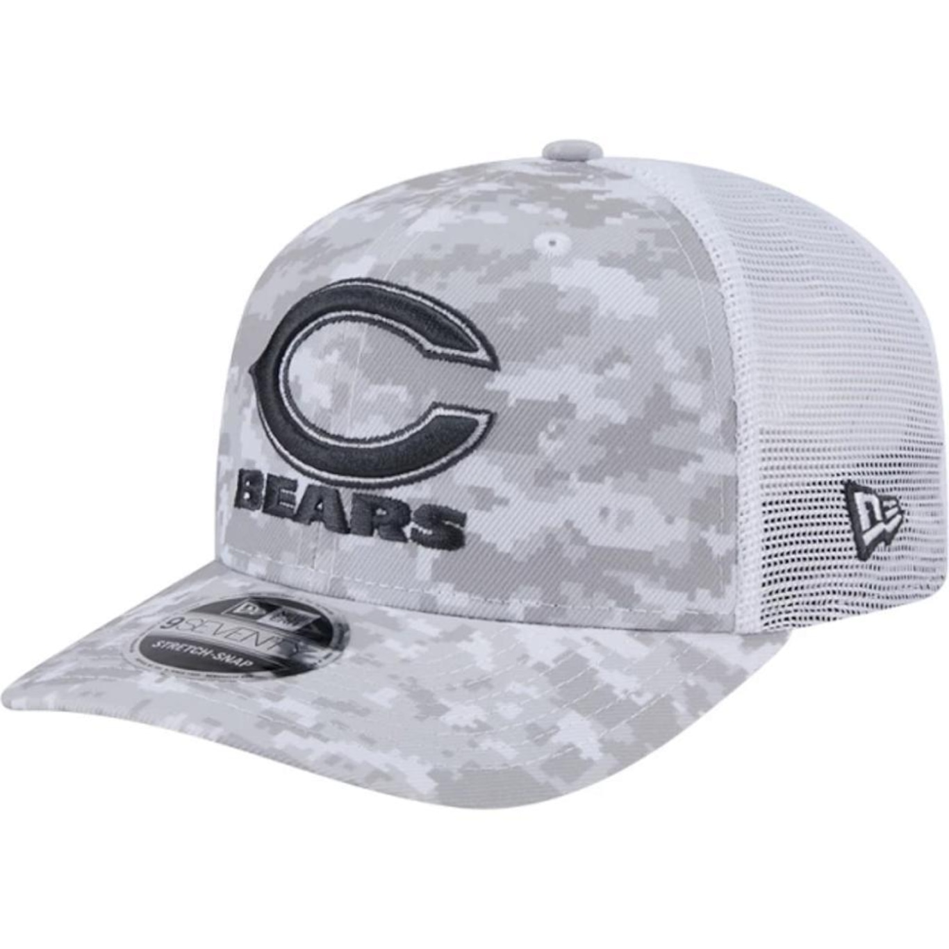 Boné Aba Curva New Era 970 Chicago Bears Salute To Service - Snapback - Adulto - Foto 1