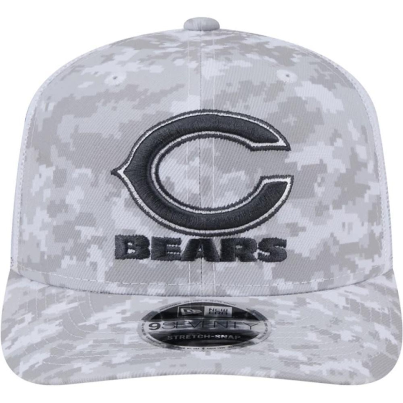 Boné Aba Curva New Era 970 Chicago Bears Salute To Service - Snapback - Adulto - Foto 3