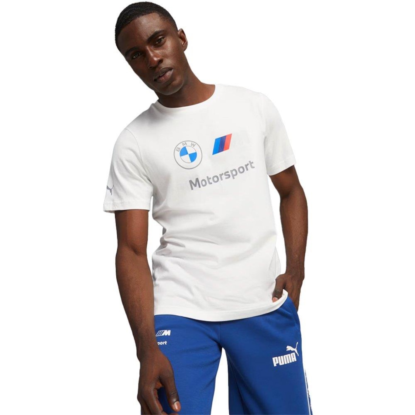 Camiseta Puma Bmw Motorsport - Masculina - Foto 1