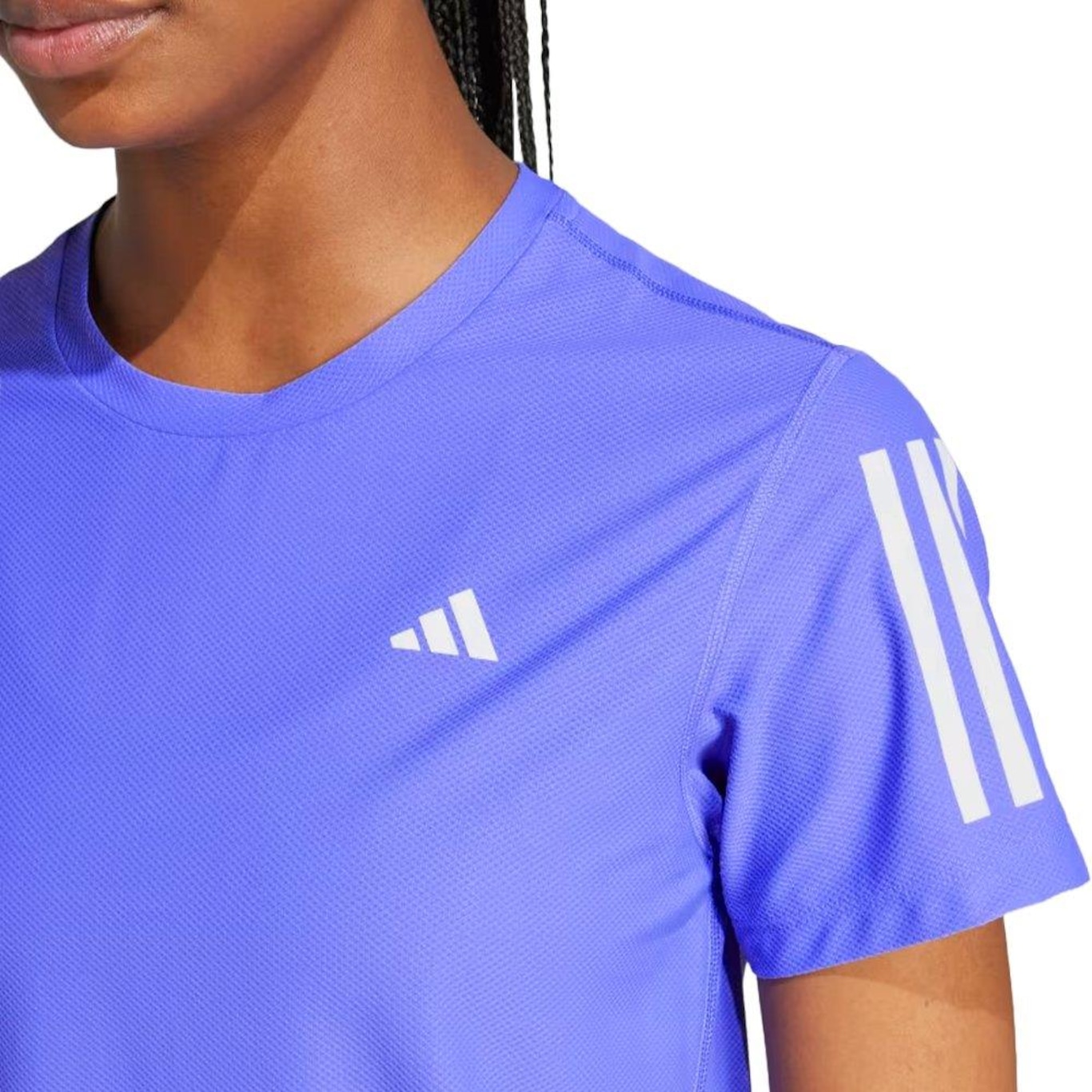 Camiseta adidas Own The Run - Feminina - Foto 3