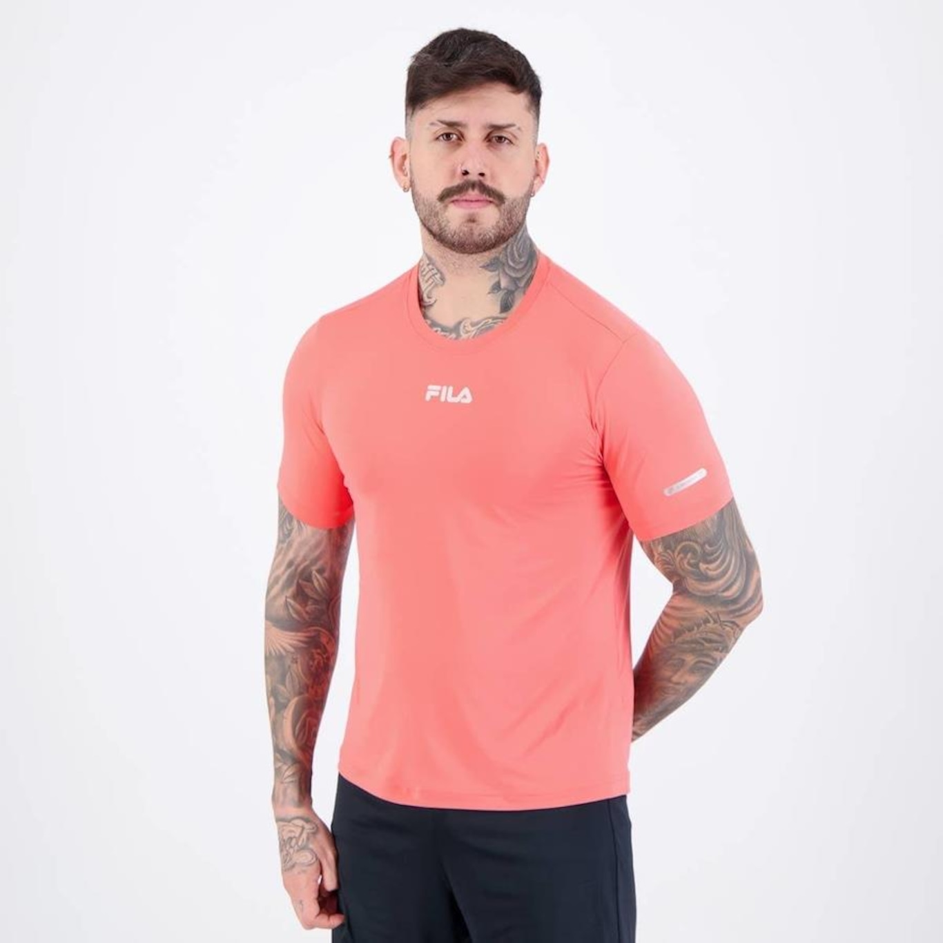 Camiseta Fila Sun Protect Breezy - Masculina - Foto 3