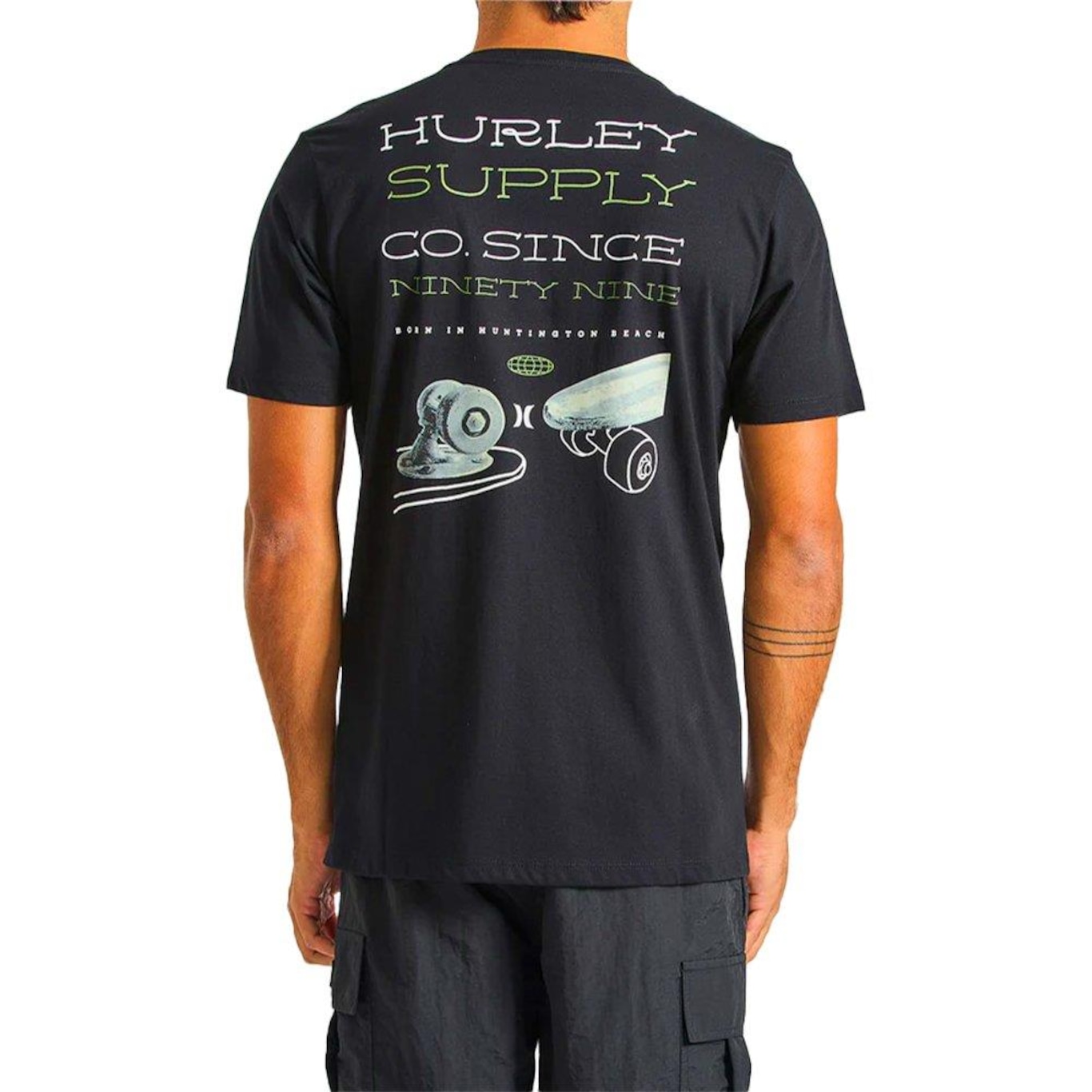 Camiseta Hurley Vintage - Masculina - Foto 2