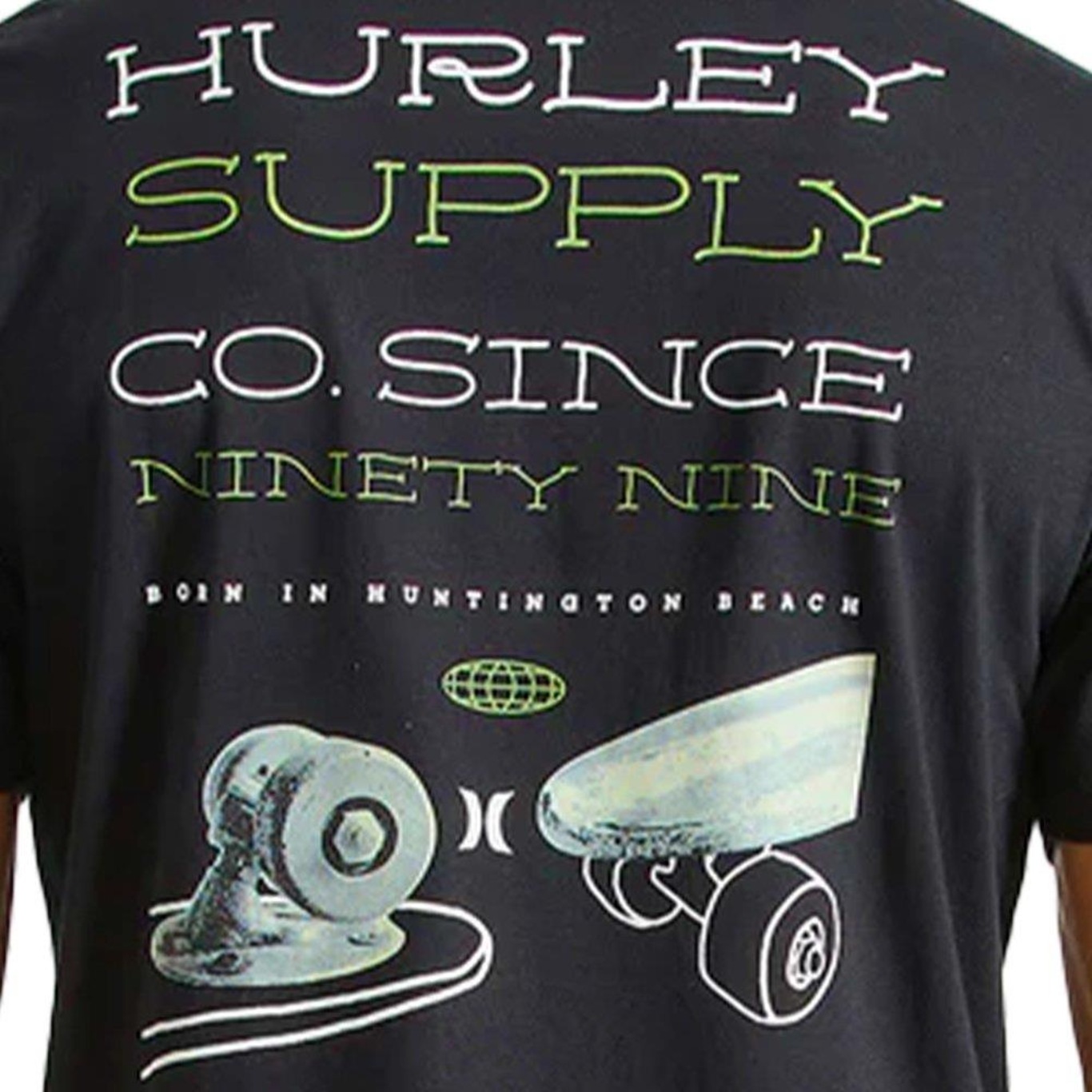 Camiseta Hurley Vintage - Masculina - Foto 4