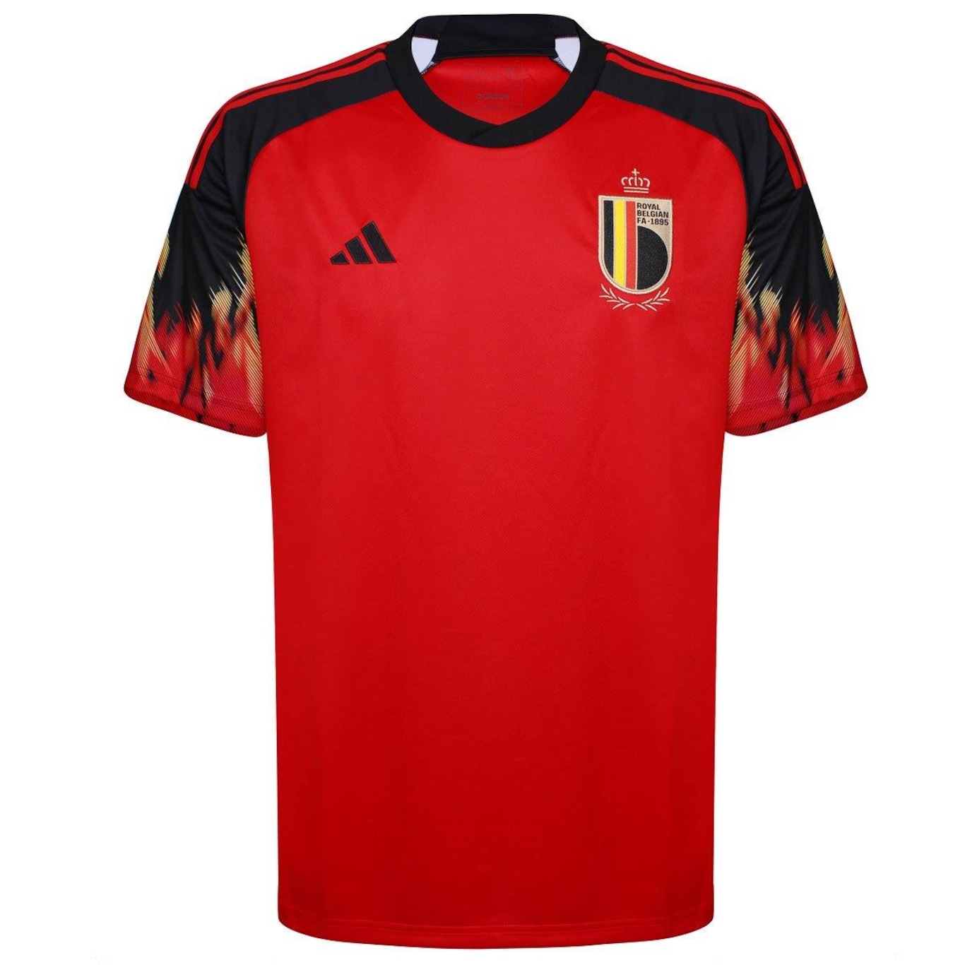 Camiseta adidas Bélgica I - Masculina - Foto 1