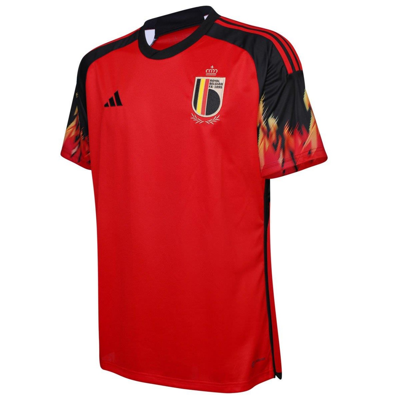 Camiseta adidas Bélgica I - Masculina - Foto 3