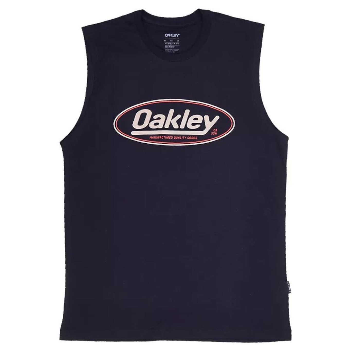 Camiseta Regata Oakley Garage - Masculina - Foto 1