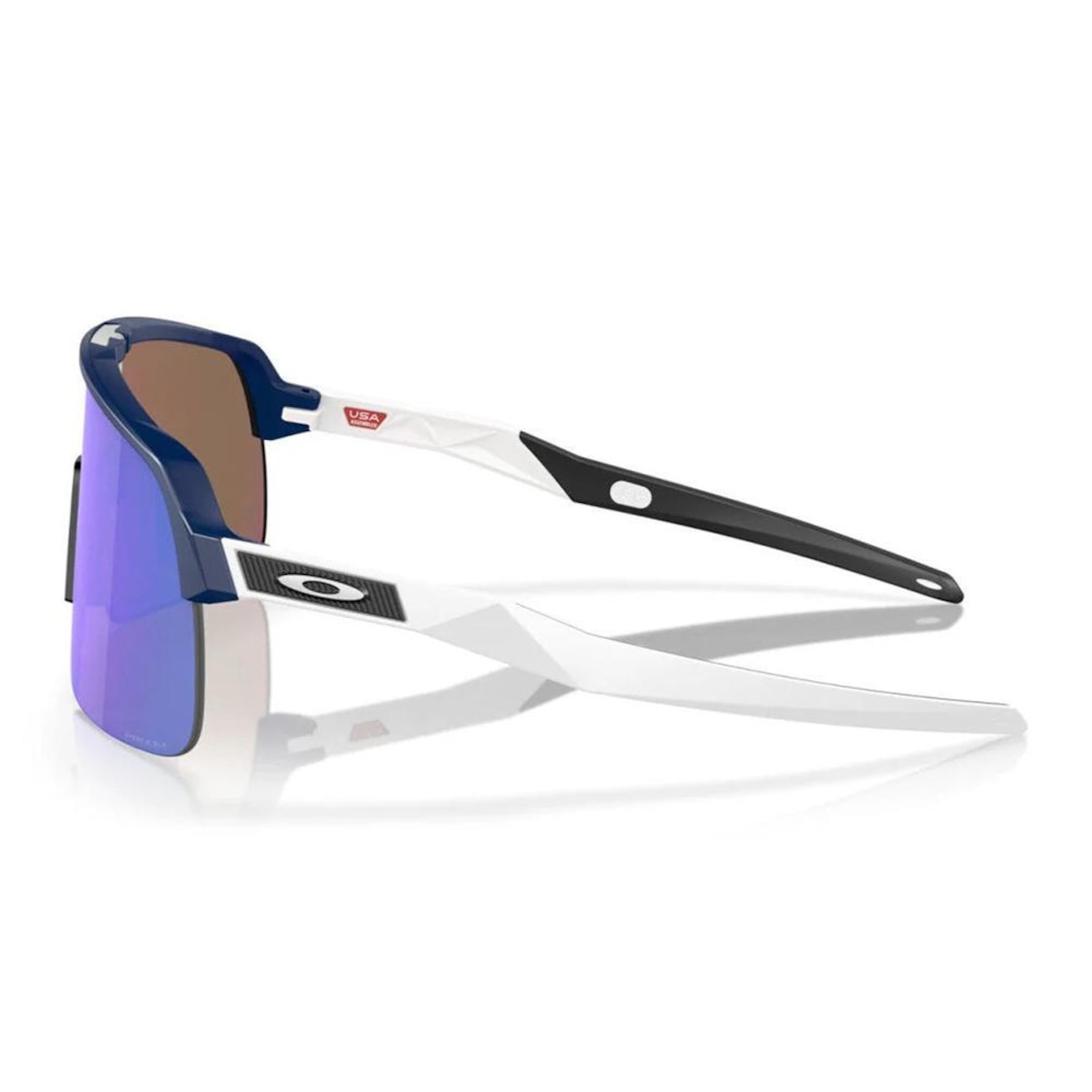 Óculos de Sol Oakley Sutro Lite Matte Navy Prizm Violet - Foto 2