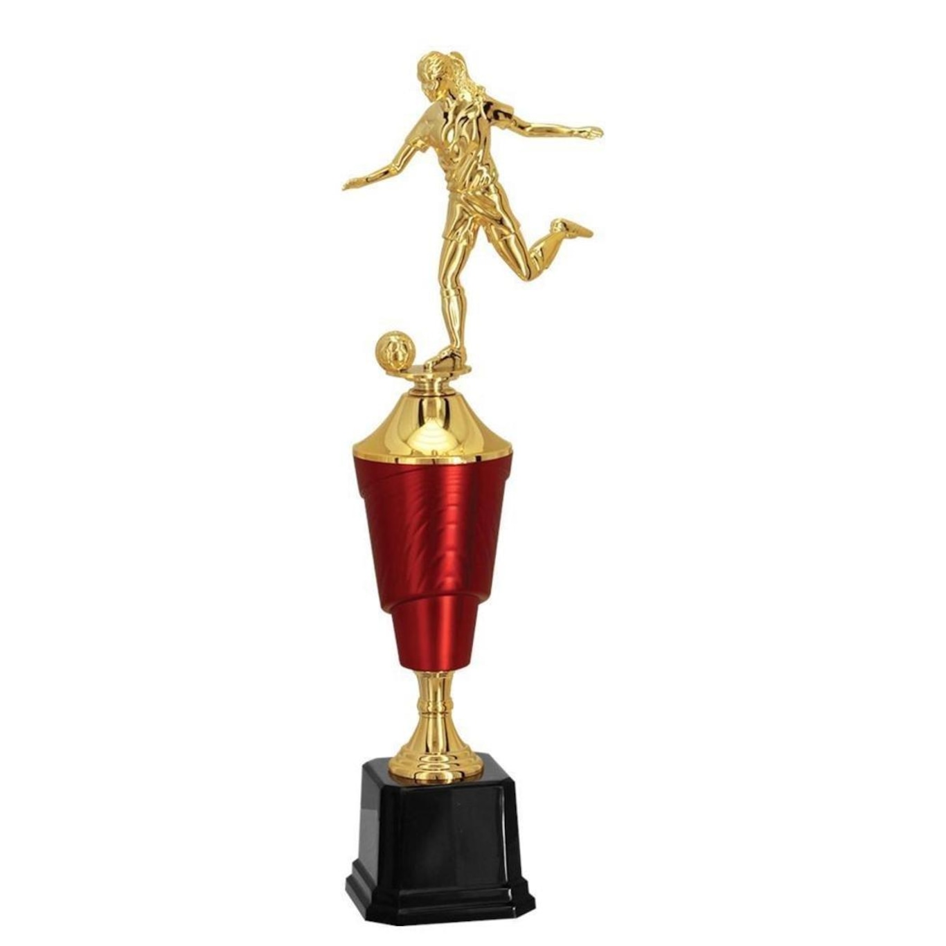 Troféu Vitória Vencedor 502252 Futebol - Feminino 42 Cm - Foto 1