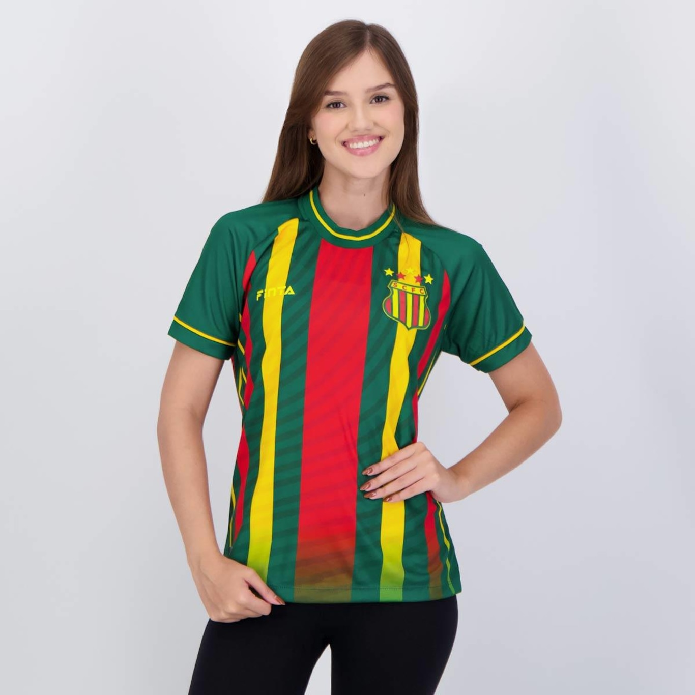 Camisa Sampaio Corrêa I 2024 Finta - Feminina - Foto 1