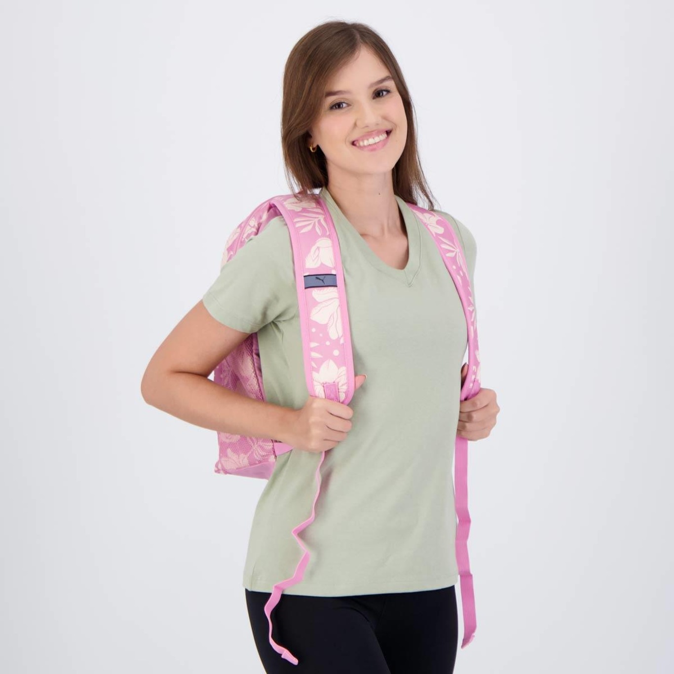 Mochila Puma Phase Aop Floral - 22L - Foto 2