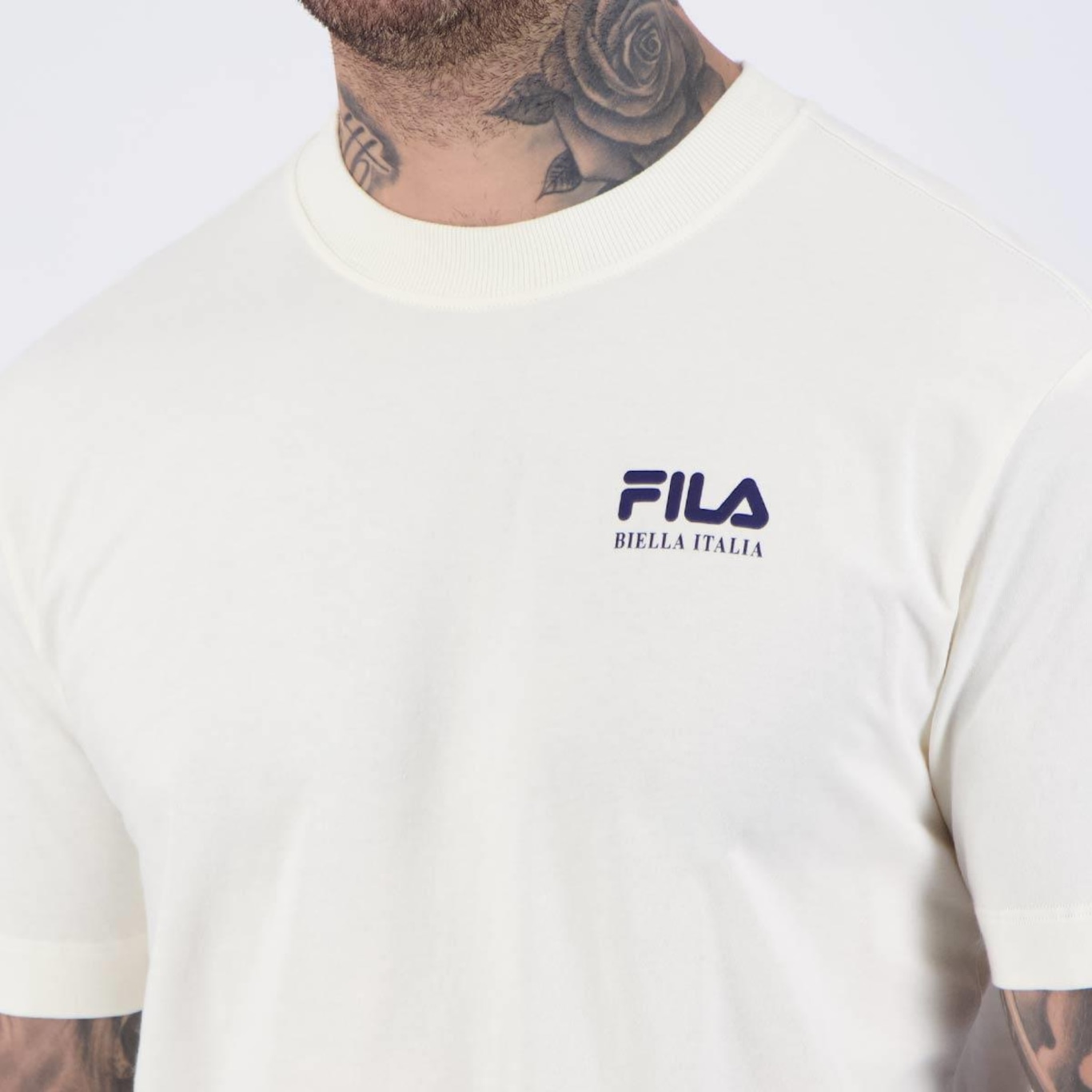 Camiseta Fila Comfort Biella 1911 - Masculina - Foto 5