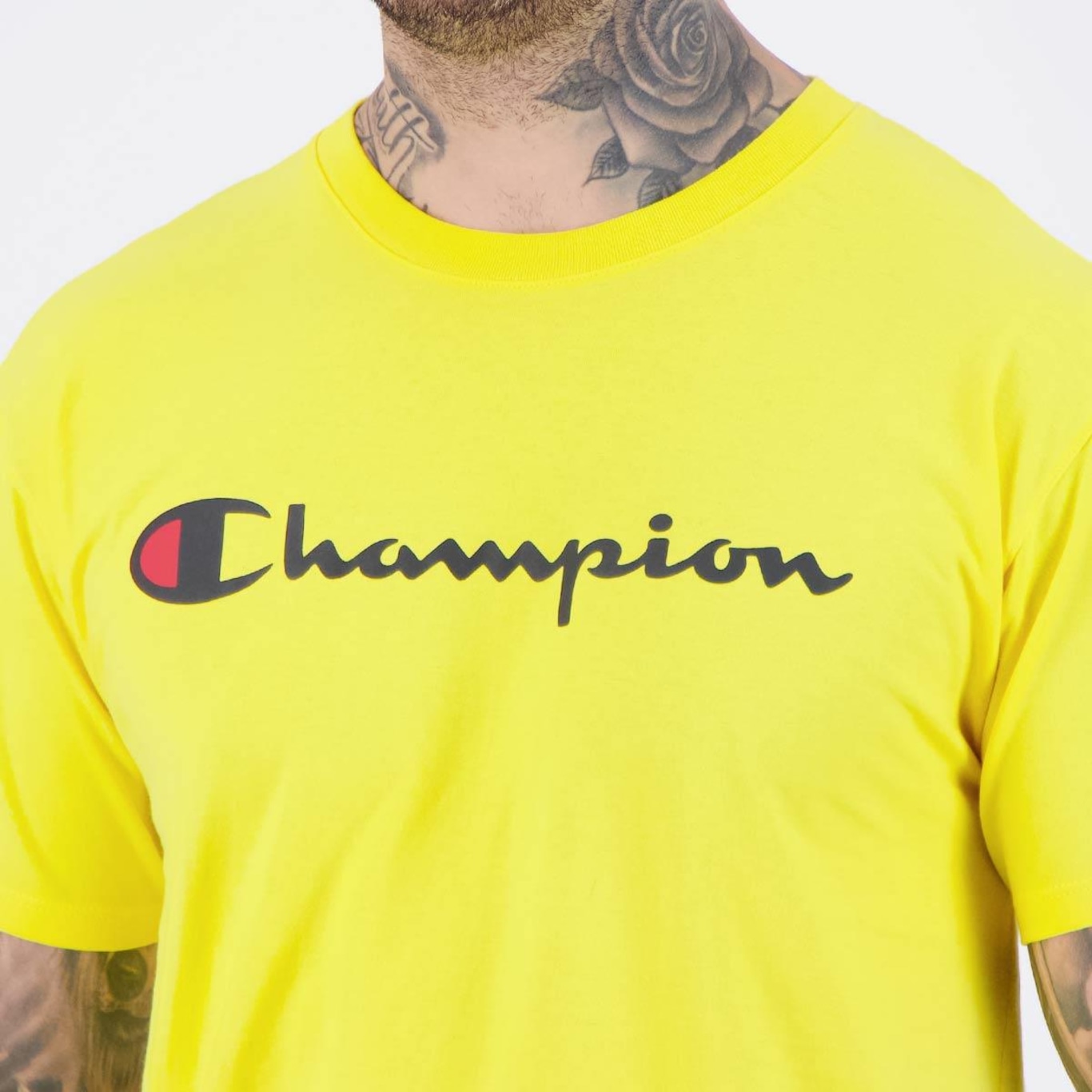 Camiseta Champion Script - Masculina - Foto 5