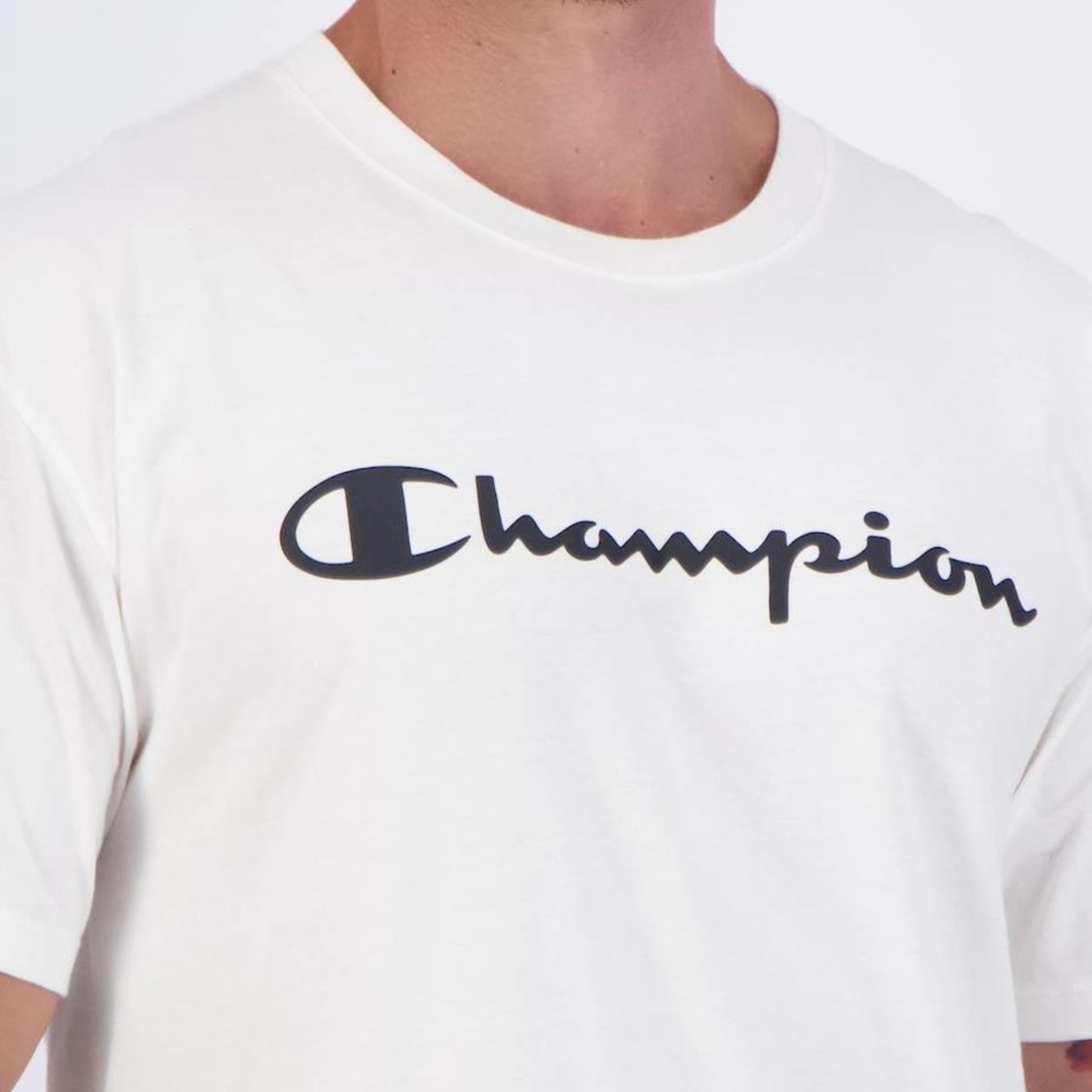 Camiseta Champion Scritp One - Masculina - Foto 5