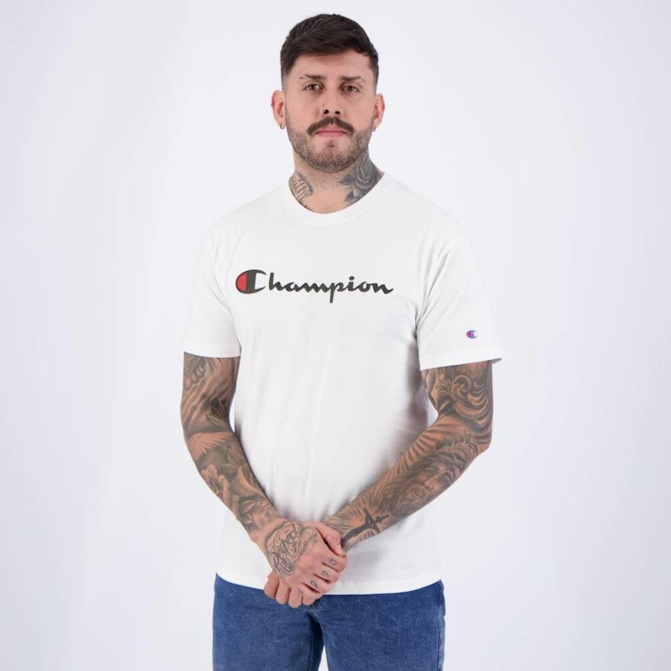 Camiseta Champion Ink - Masculina - Foto 3