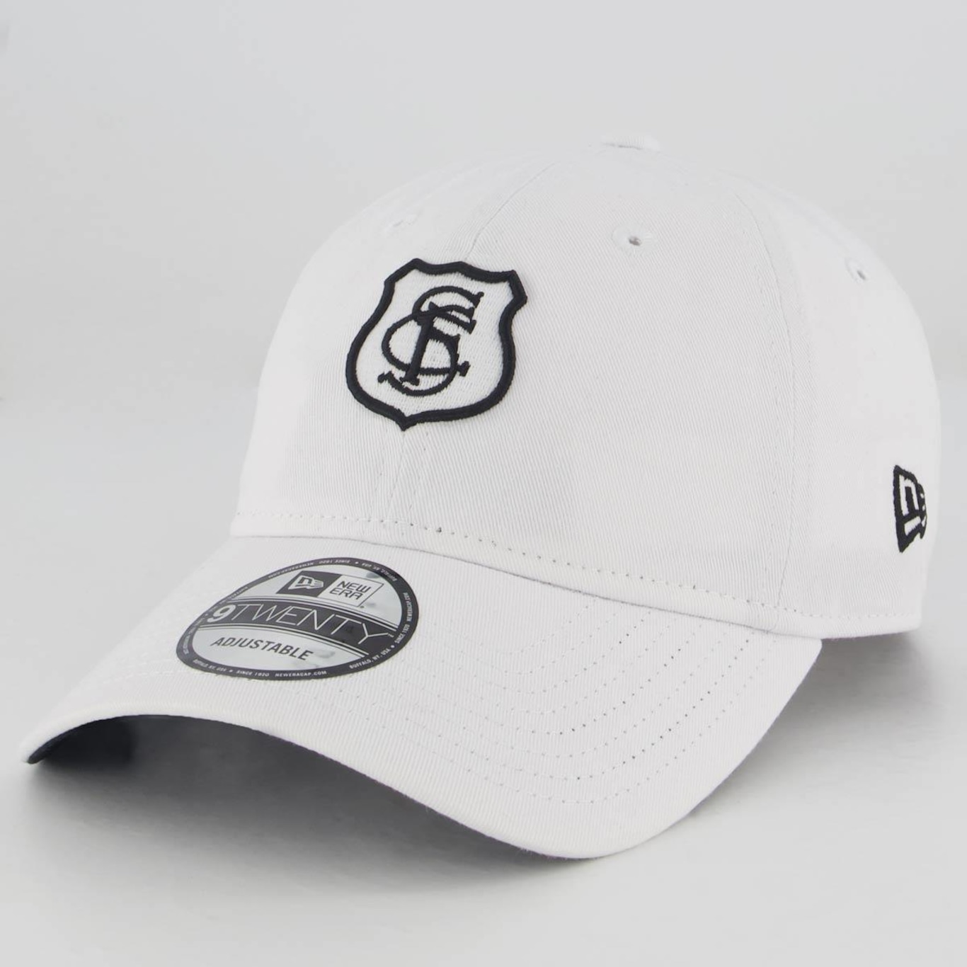 Boné Aba Curva New Era Santos 920 Sfc - strapback - Adulto - Foto 1