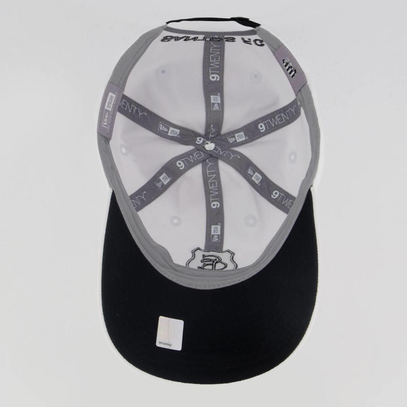 Boné Aba Curva New Era Santos 920 Sfc - strapback - Adulto - Foto 4