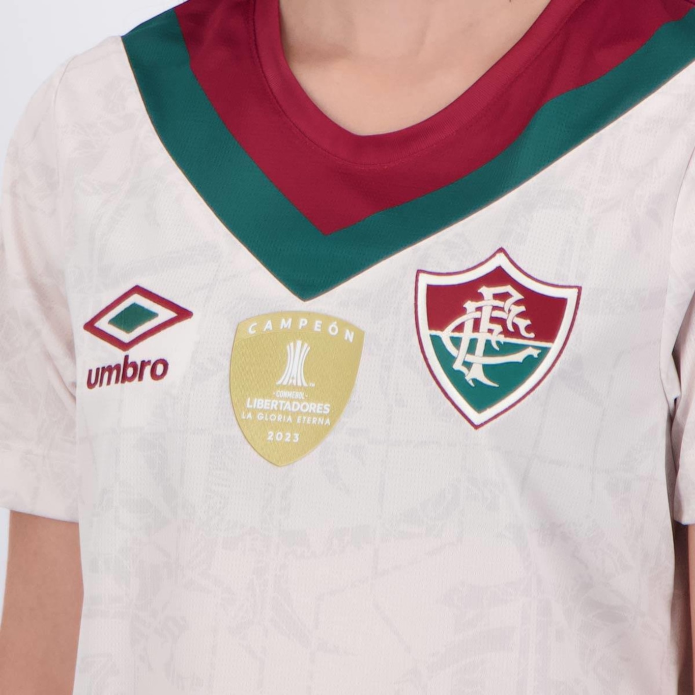 Camisa do Fluminense Iii 2024 Umbro Patch Libertadores - Feminina - Foto 5