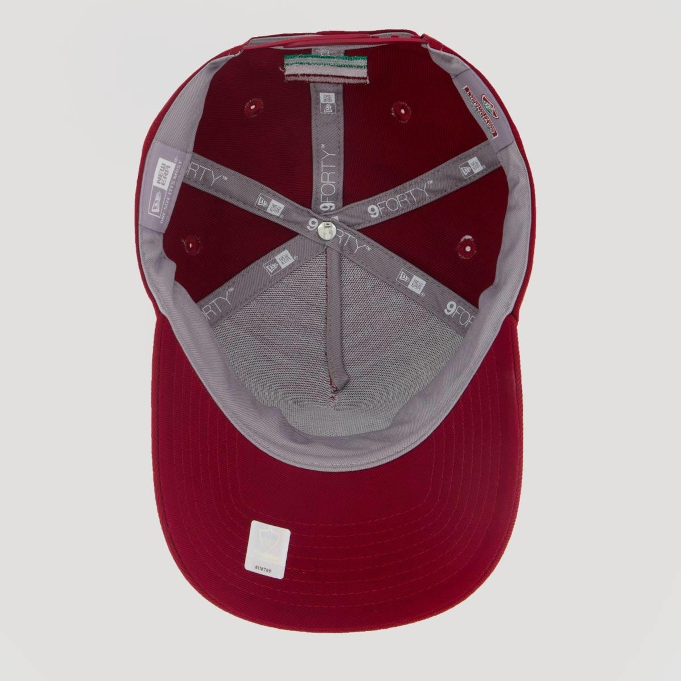 Boné Aba Curva New Era Fluminense 940 I - Snapback - Adulto - Foto 4