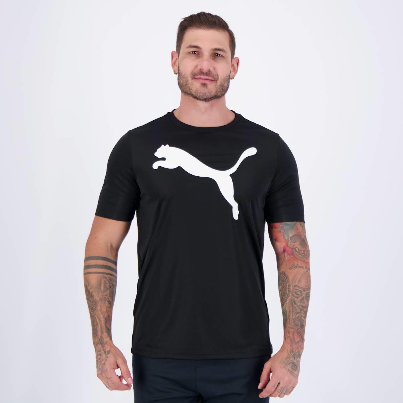 Camiseta Puma Active Big Logo - Masculina - Foto 1