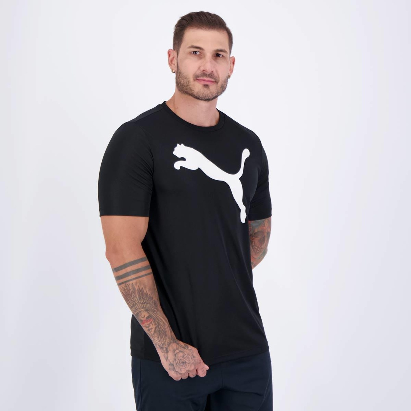 Camiseta Puma Active Big Logo - Masculina - Foto 2