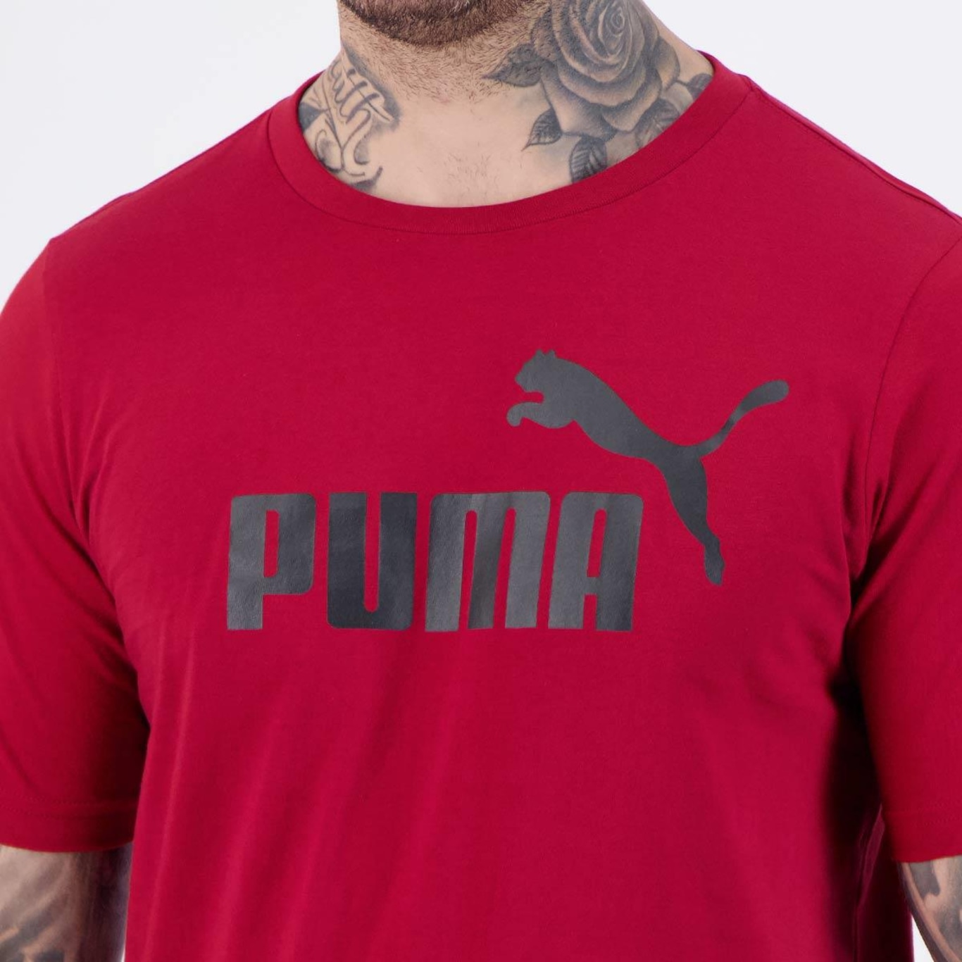 Camiseta Puma Ess Logo - Masculina - Foto 5