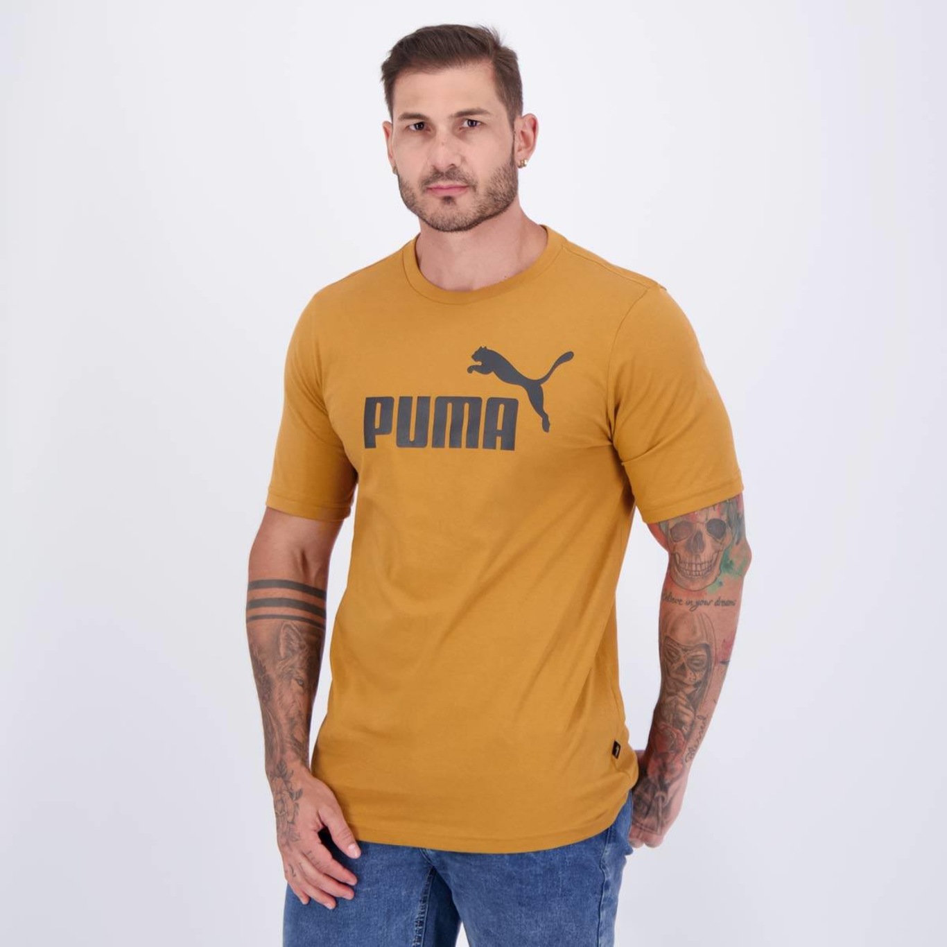 Camiseta Puma Ess Logo - Masculina - Foto 3