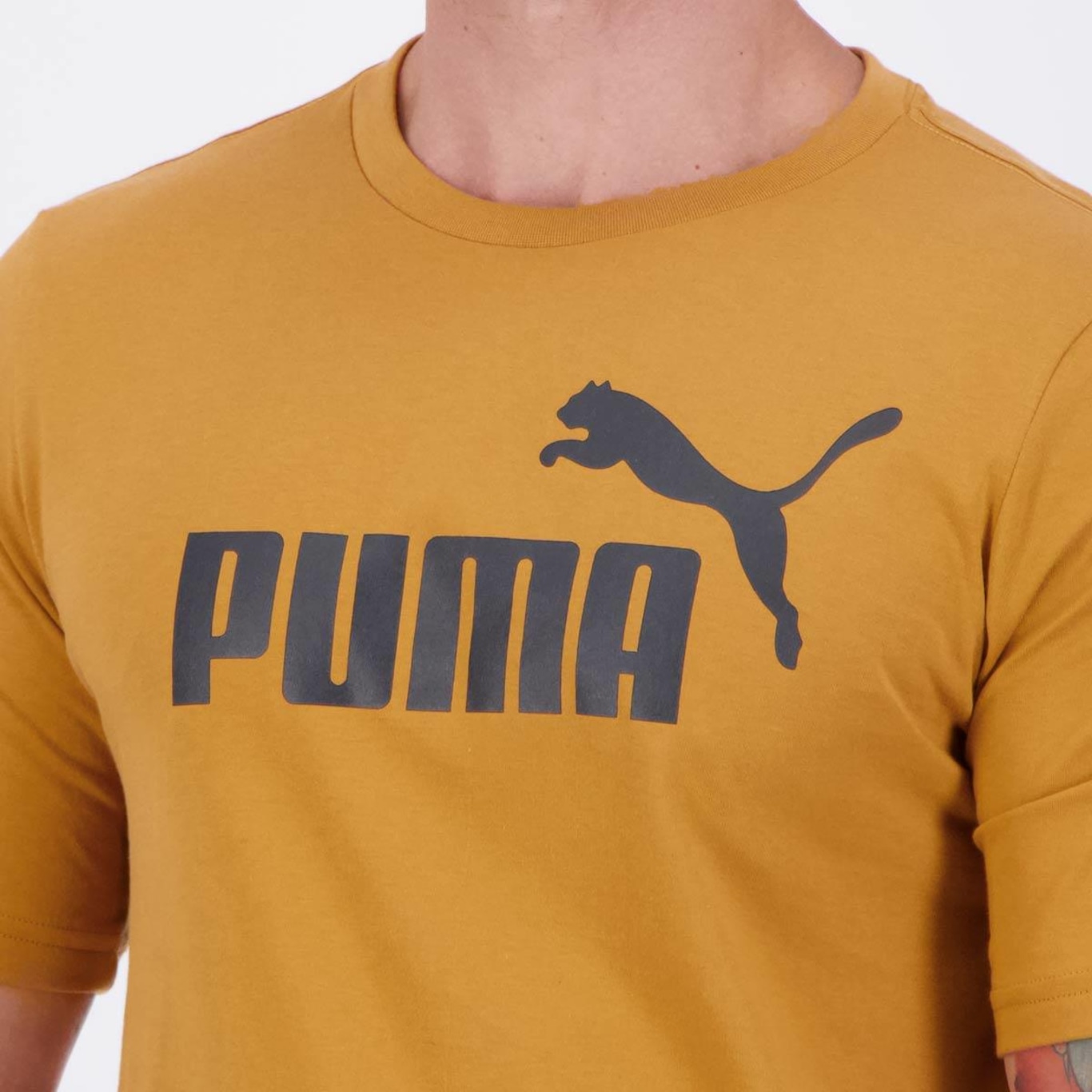 Camiseta Puma Ess Logo - Masculina - Foto 5