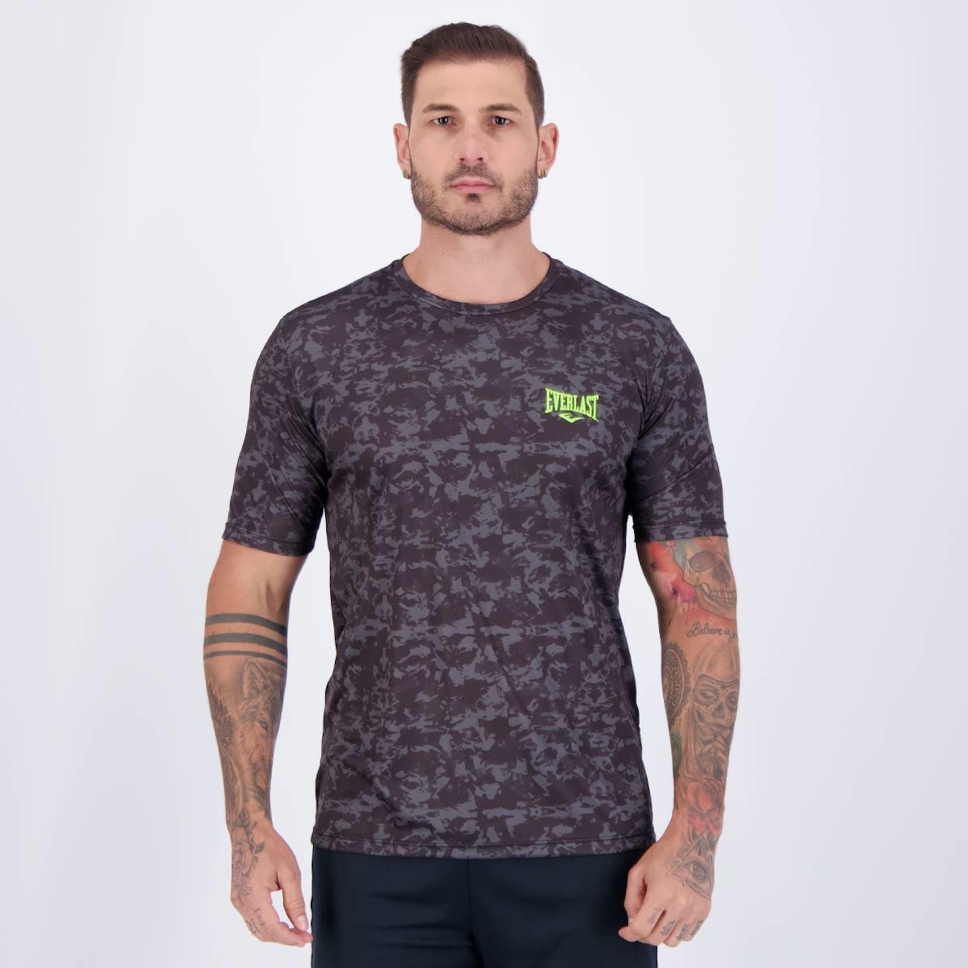 Camiseta Everlast Camuflada - Masculina - Foto 1