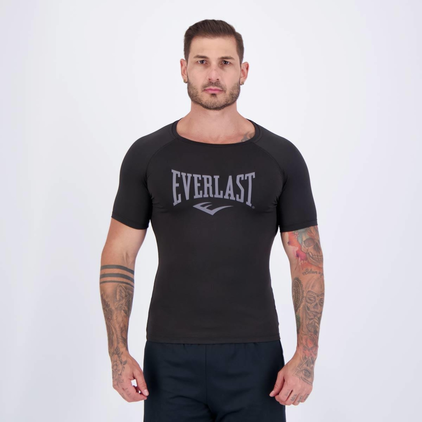 Camiseta Everlast Microfibra - Masculina - Foto 1