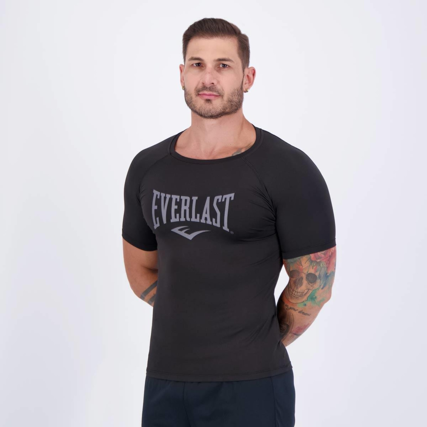 Camiseta Everlast Microfibra - Masculina - Foto 3