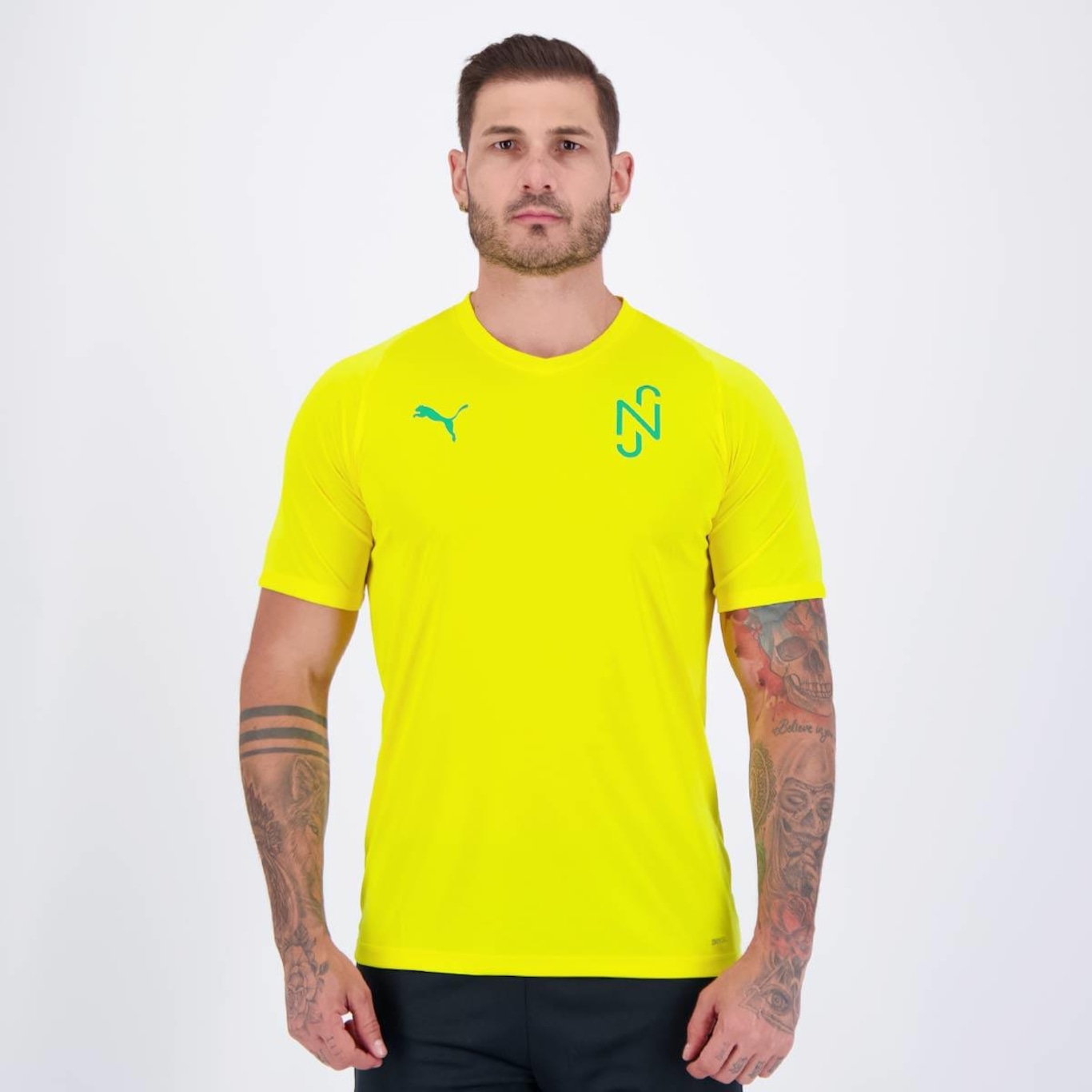 Camiseta Puma Neymar Jr Core - Masculina - Foto 1