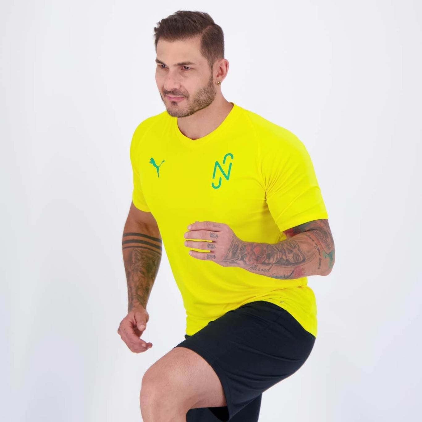 Camiseta Puma Neymar Jr Core - Masculina - Foto 6