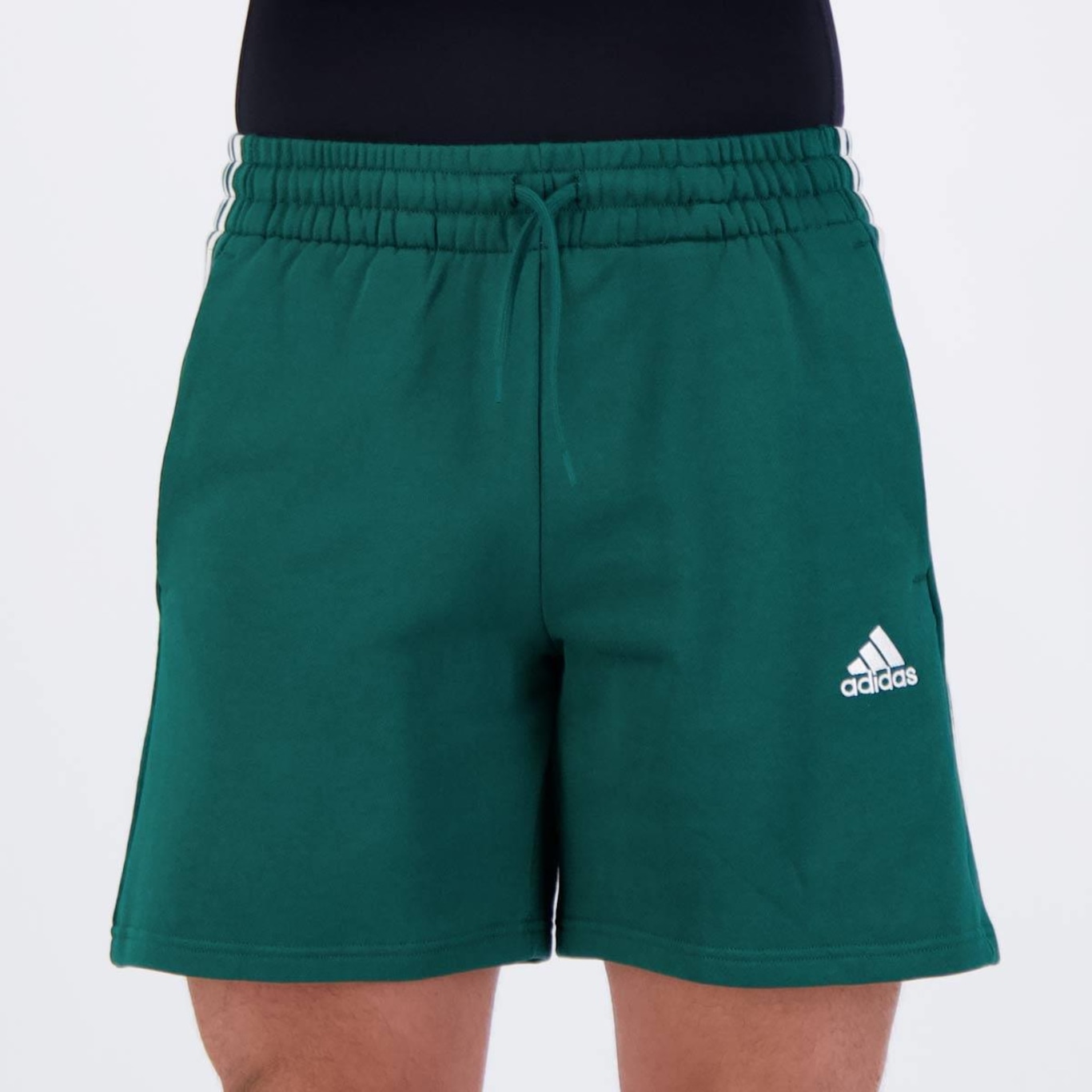 Bermuda adidas 3 Stripes French Terry - Masculina - Foto 1