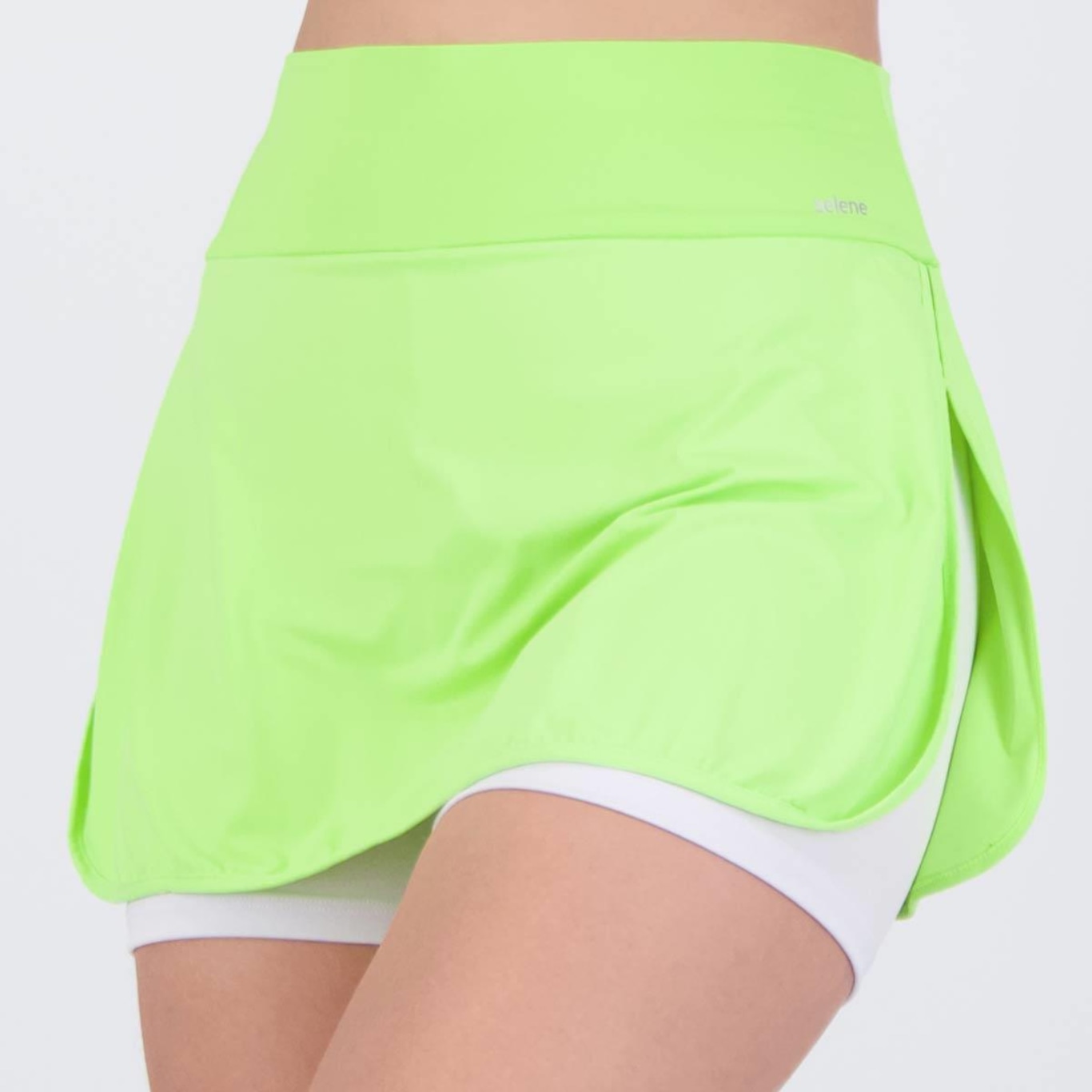 Shorts Saia Selene Fitness - Feminino - Foto 1