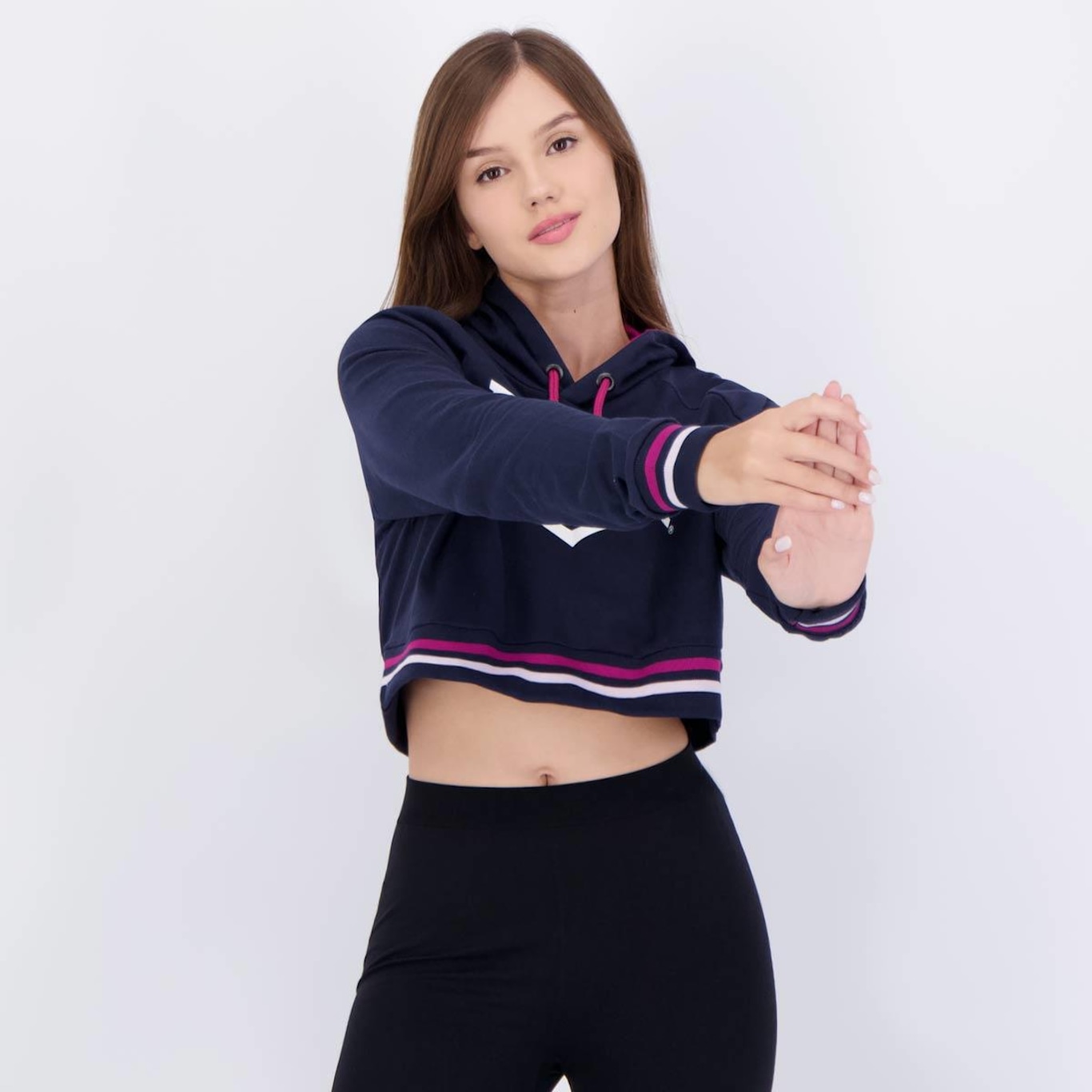 Blusão Cropped Manga Longa Everlast Feminino - Foto 6