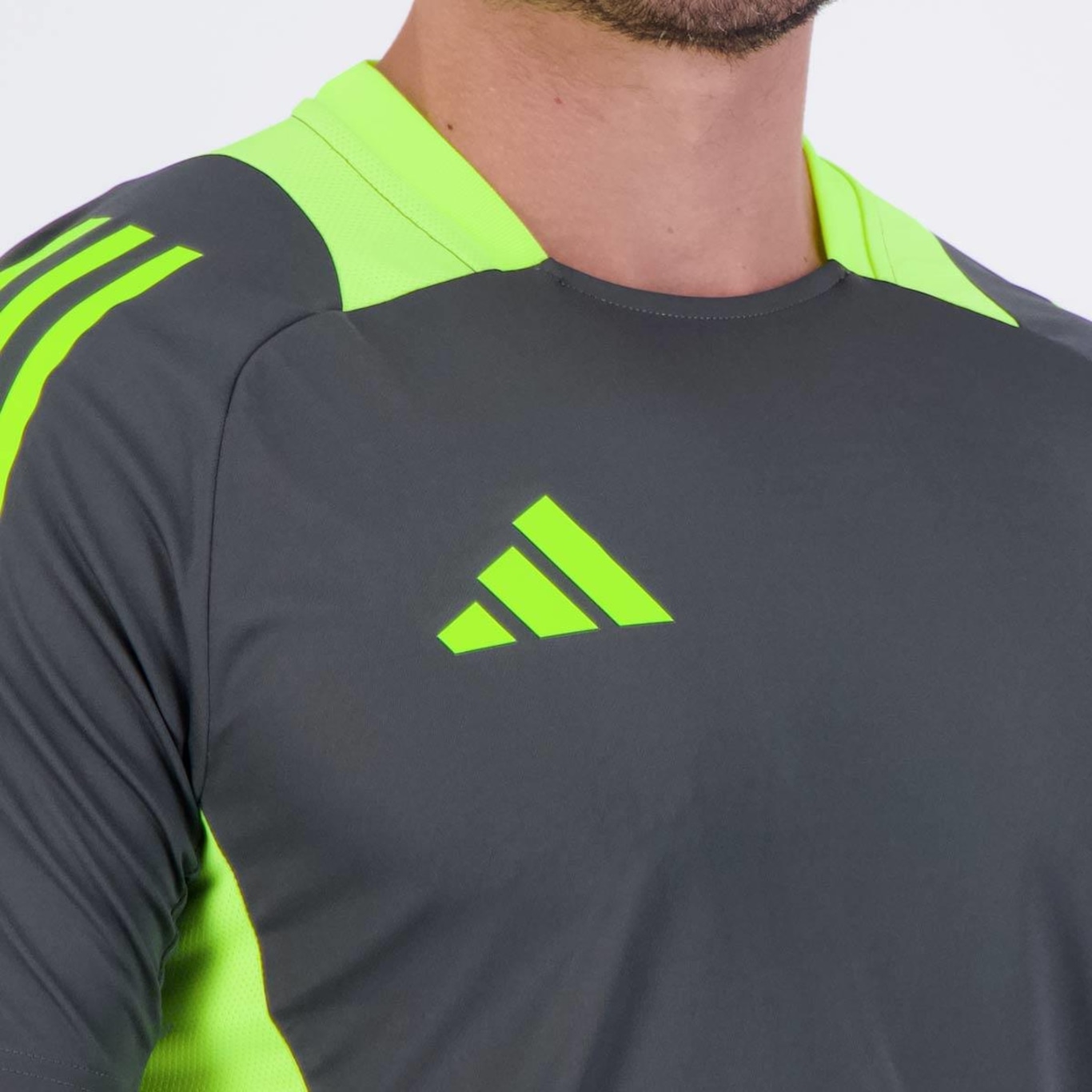 Camisa adidas Treino Tiro 24 Competition - Masculina - Foto 5