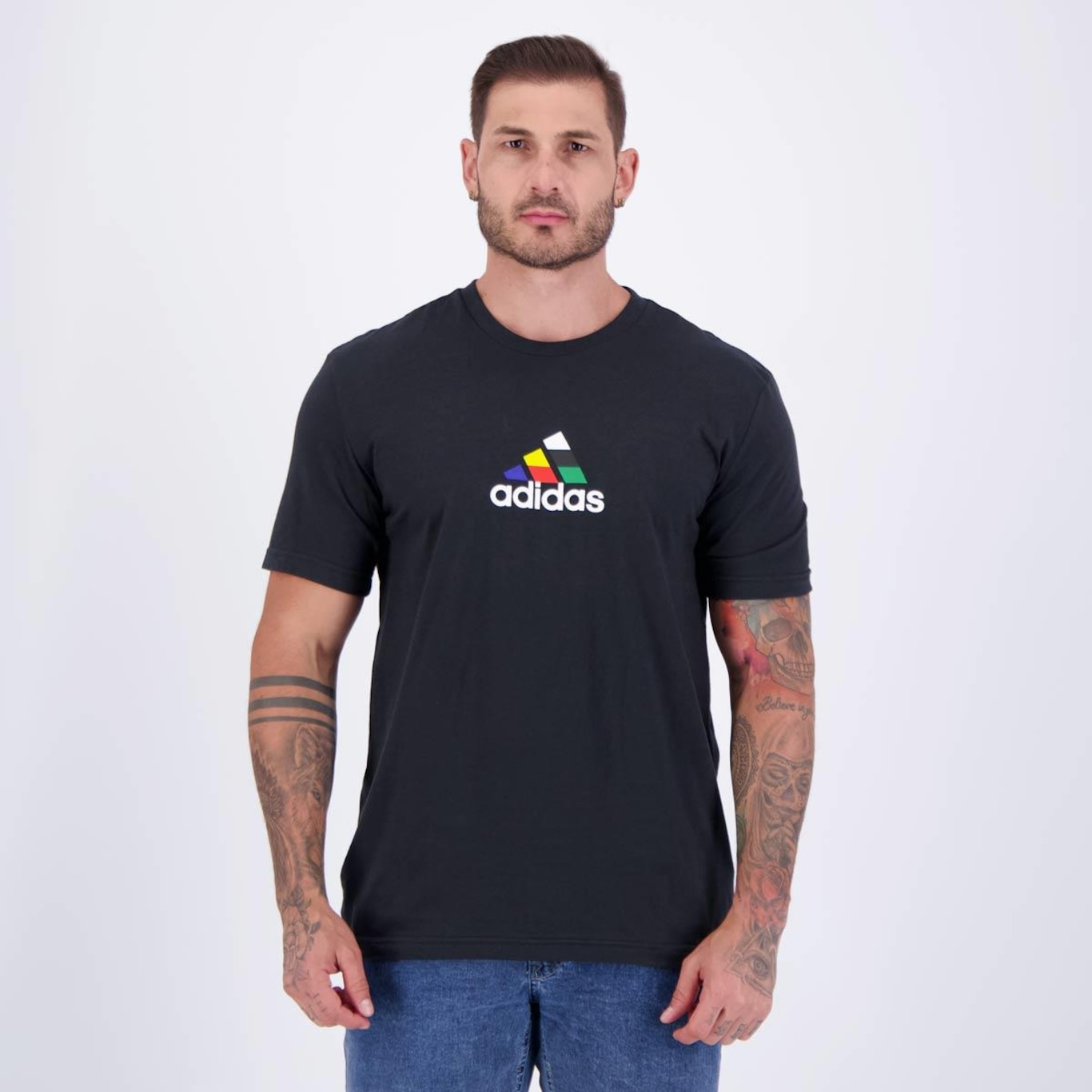 Camiseta adidas House Of Tiro - Masculina - Foto 1