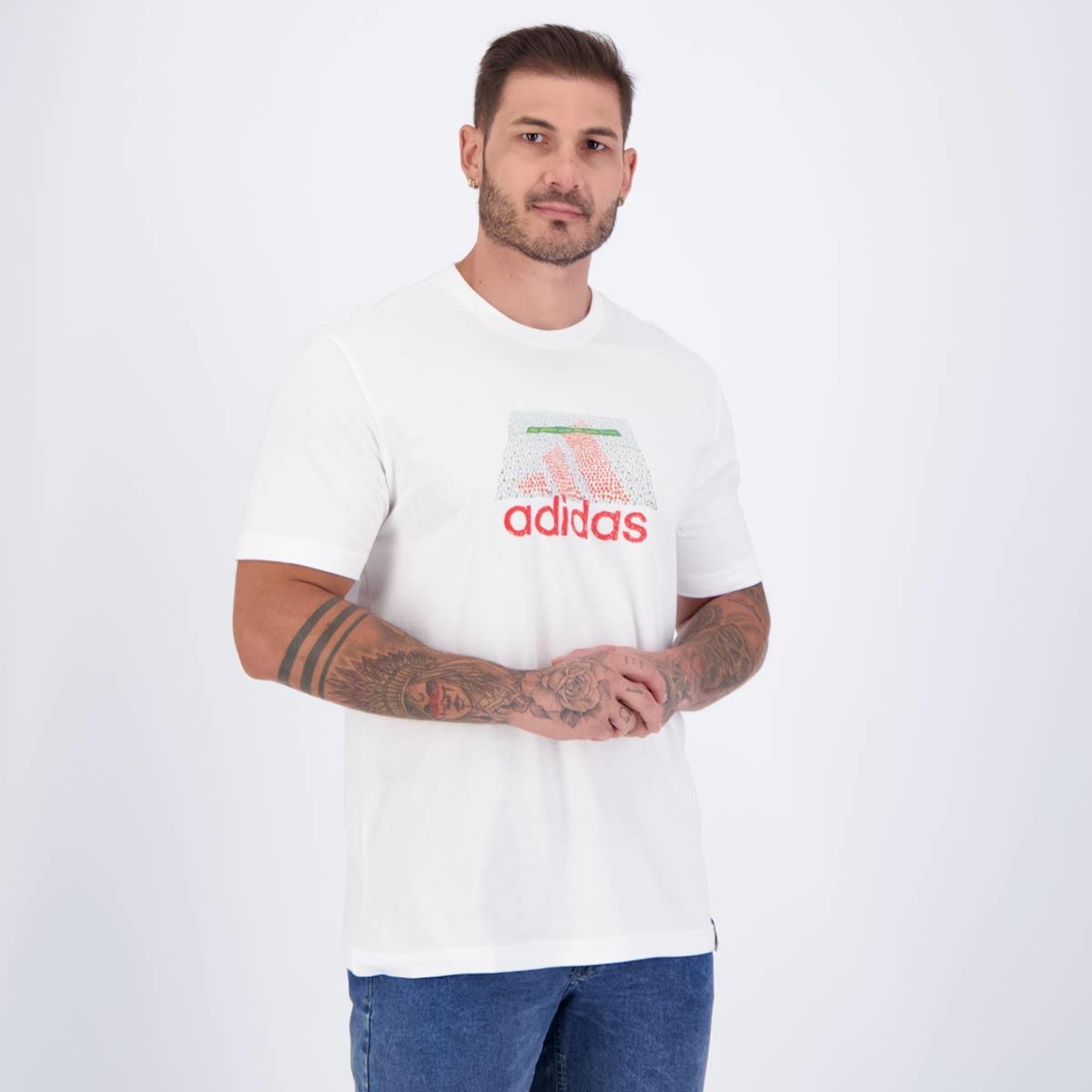 Camiseta adidas Code Bos - Masculina - Foto 2