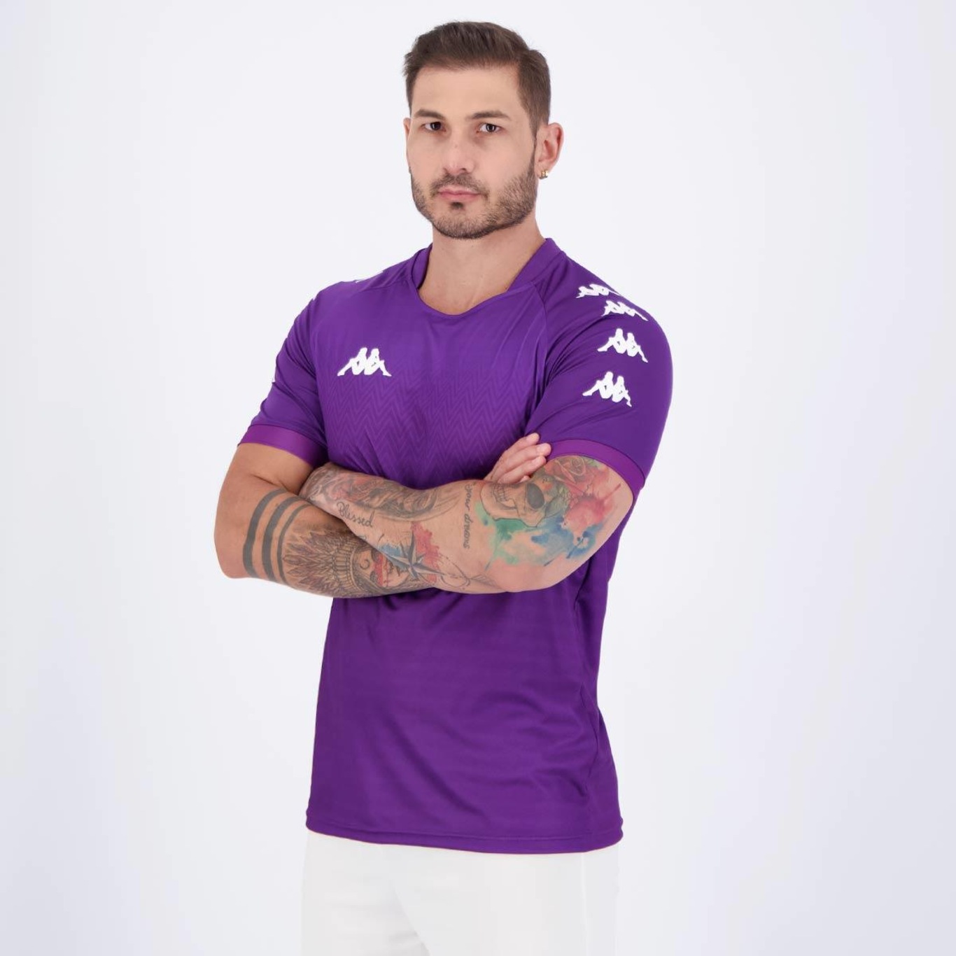 Camisa Kappa Noops - Masculina - Foto 3